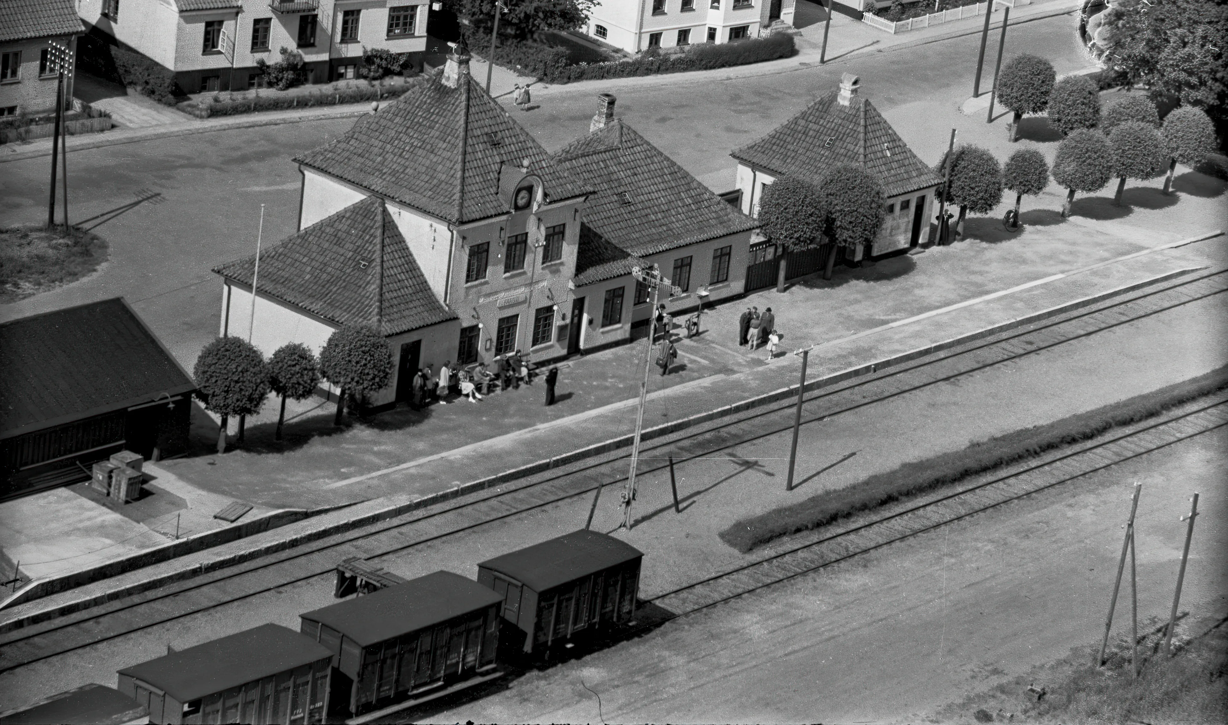 Billede af Farsø Station.