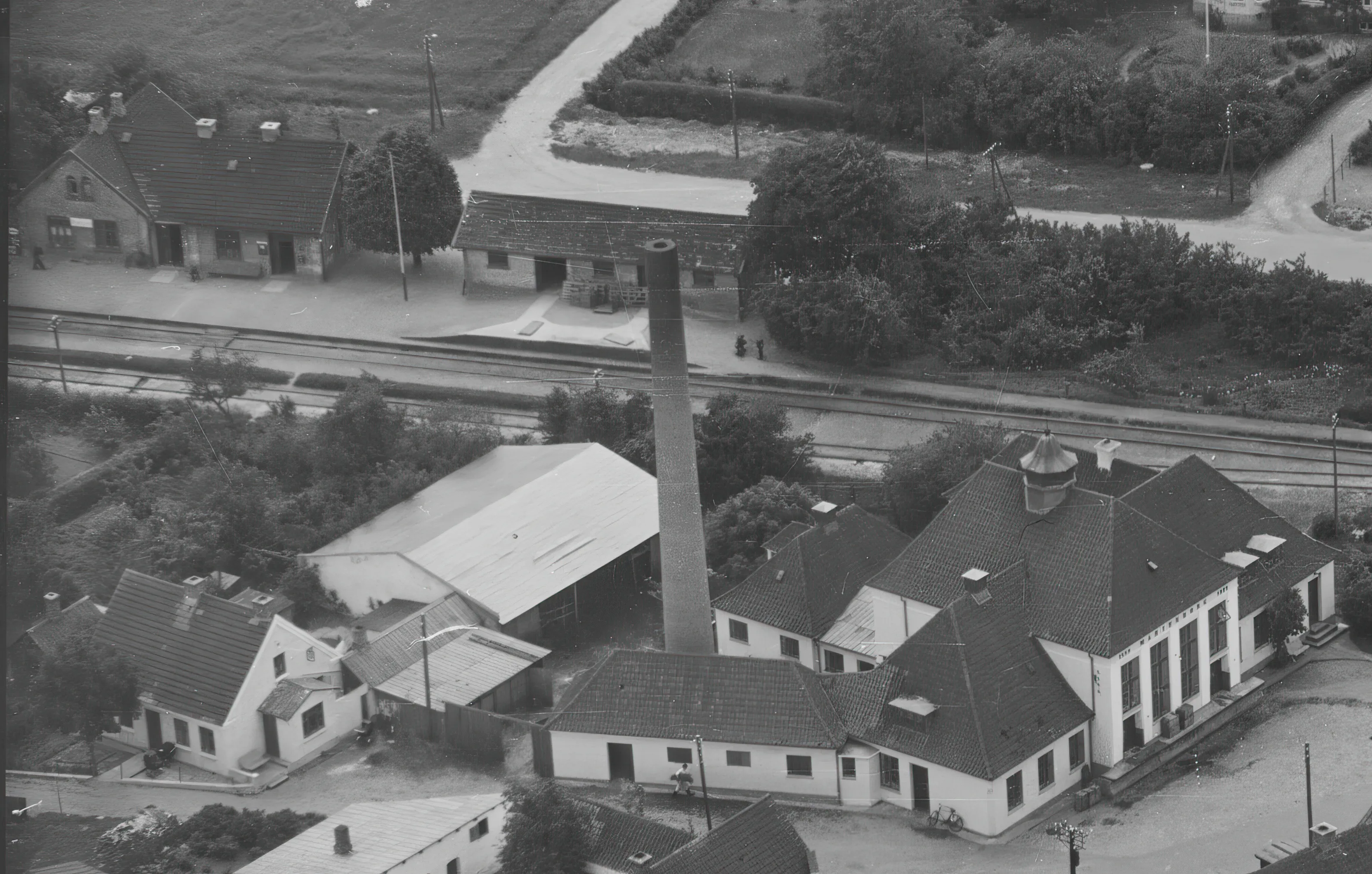 Billede af Bælum Station.