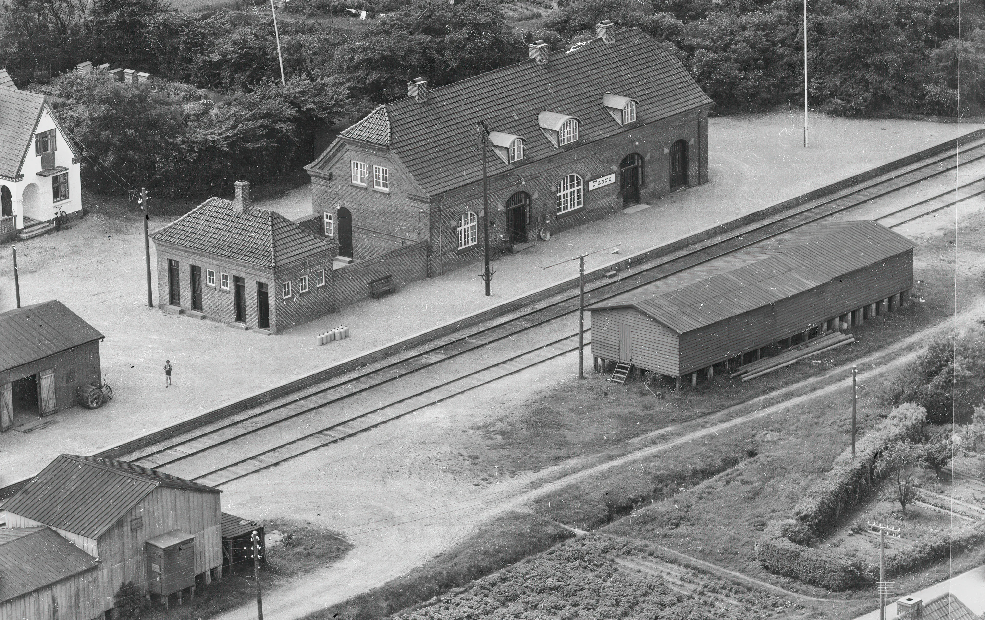 Billede af Fåre Station.