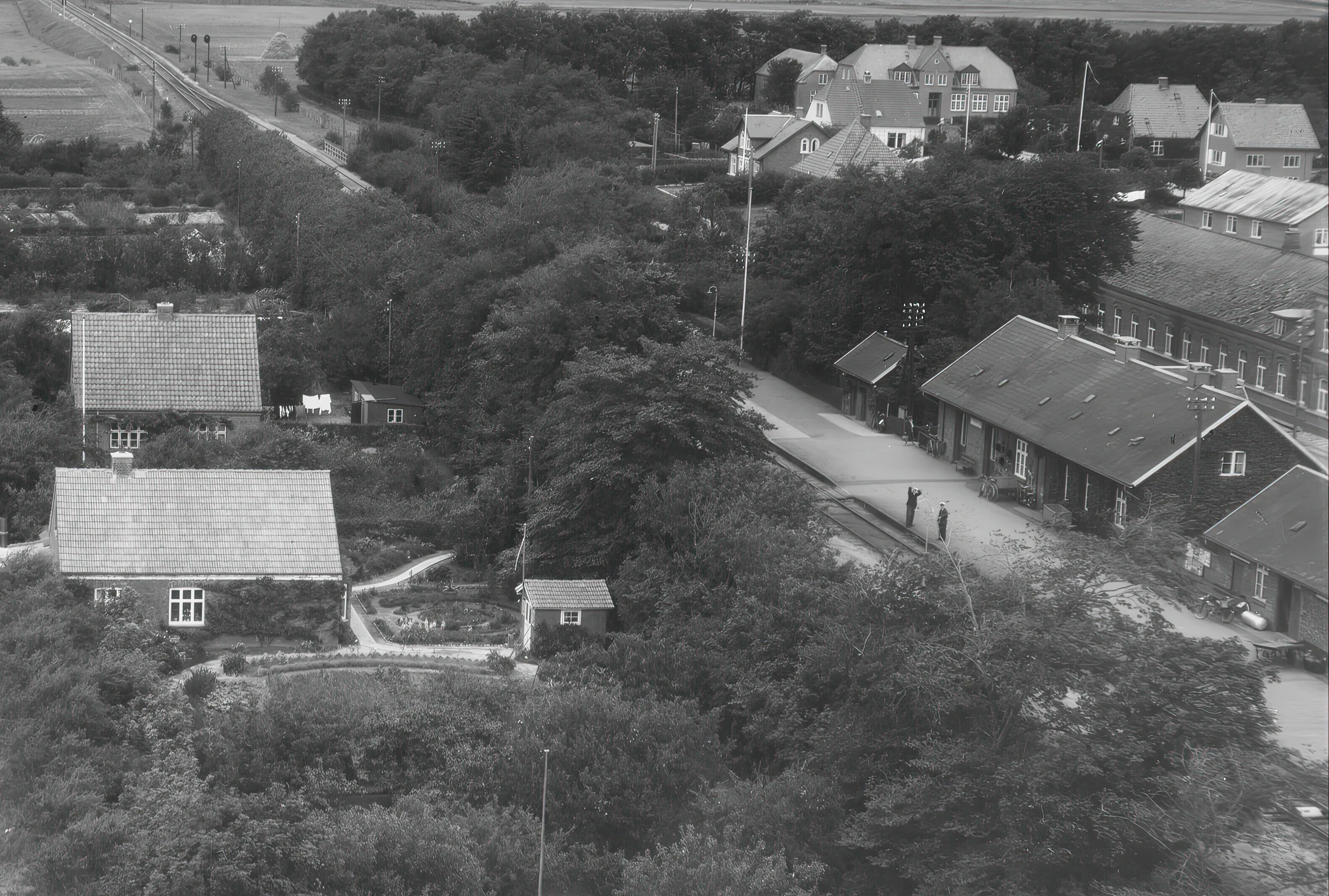 Billede af Tistrup Station.