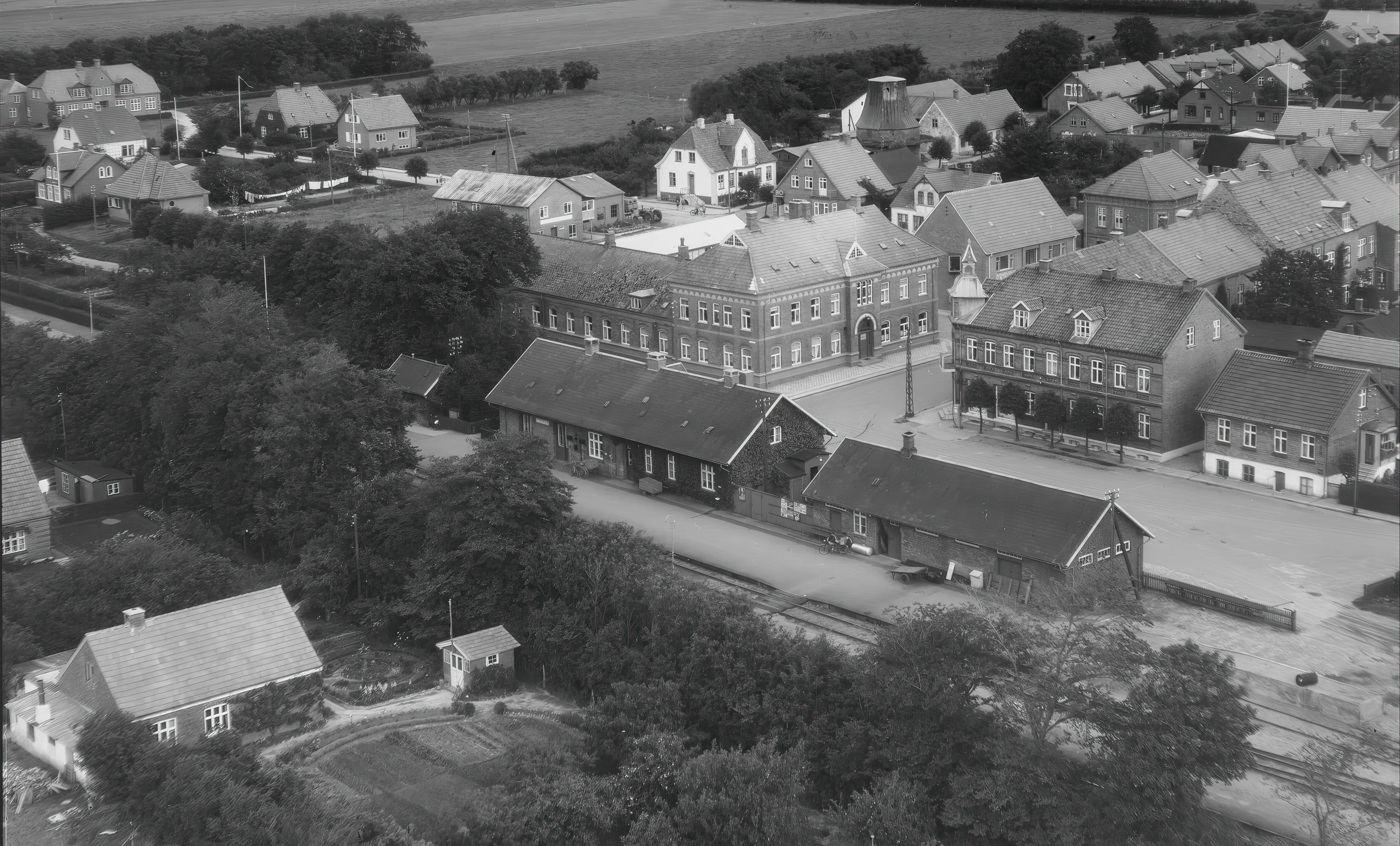 Billede af Tistrup Station.