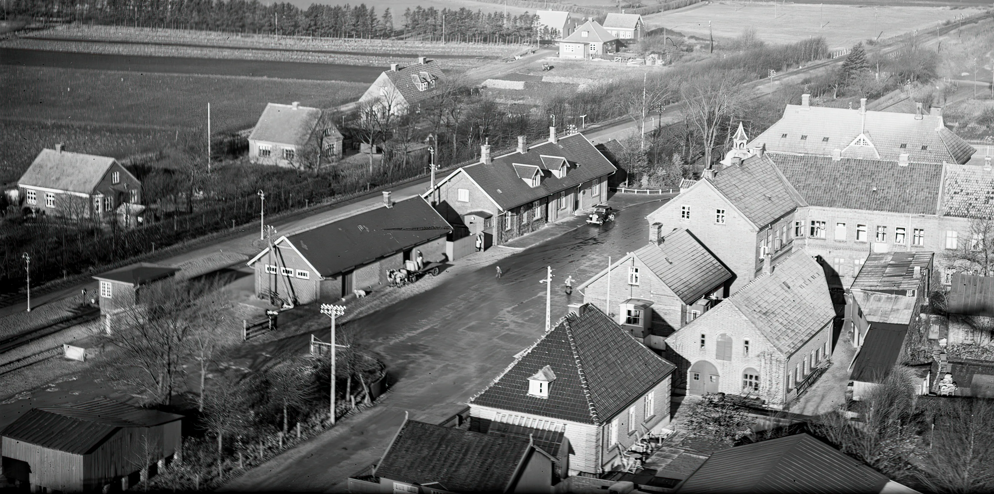 Billede af Tistrup Station.