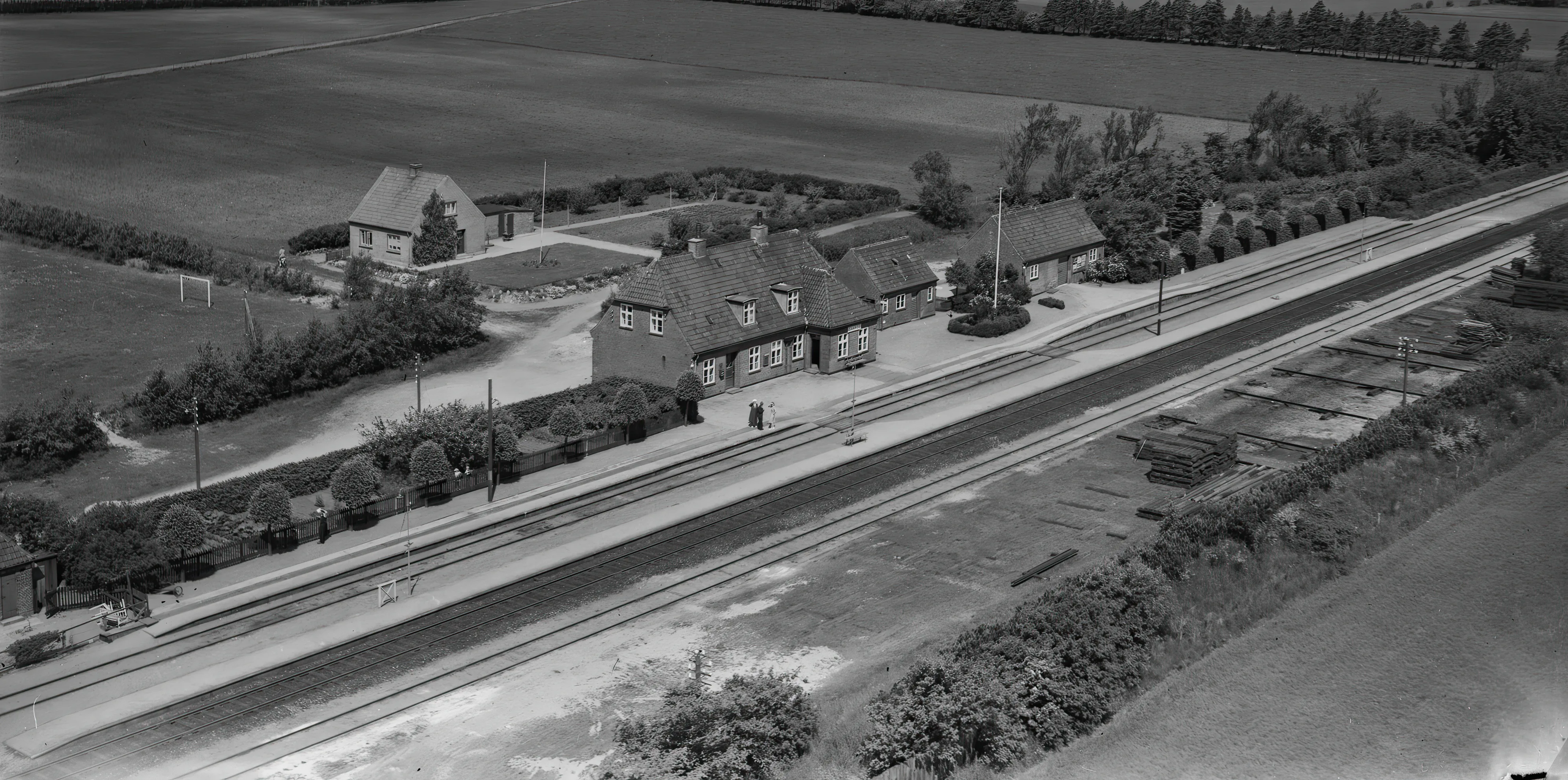 Billede af Gårde Station.