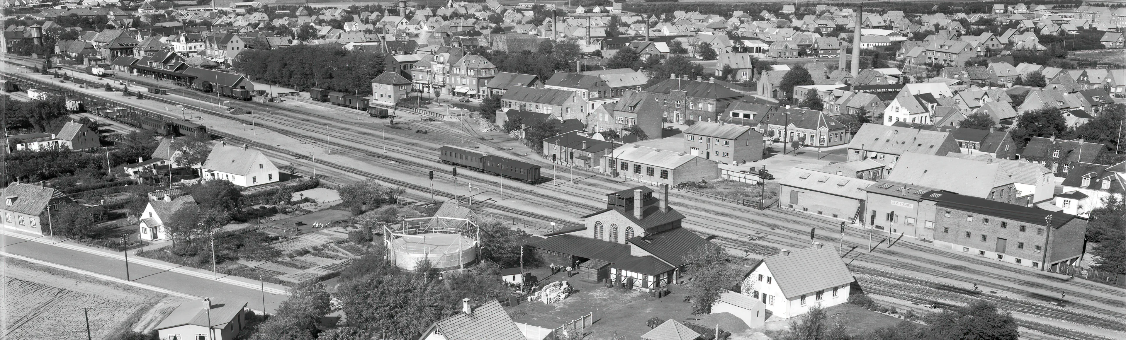 Billede af Skjern Station.