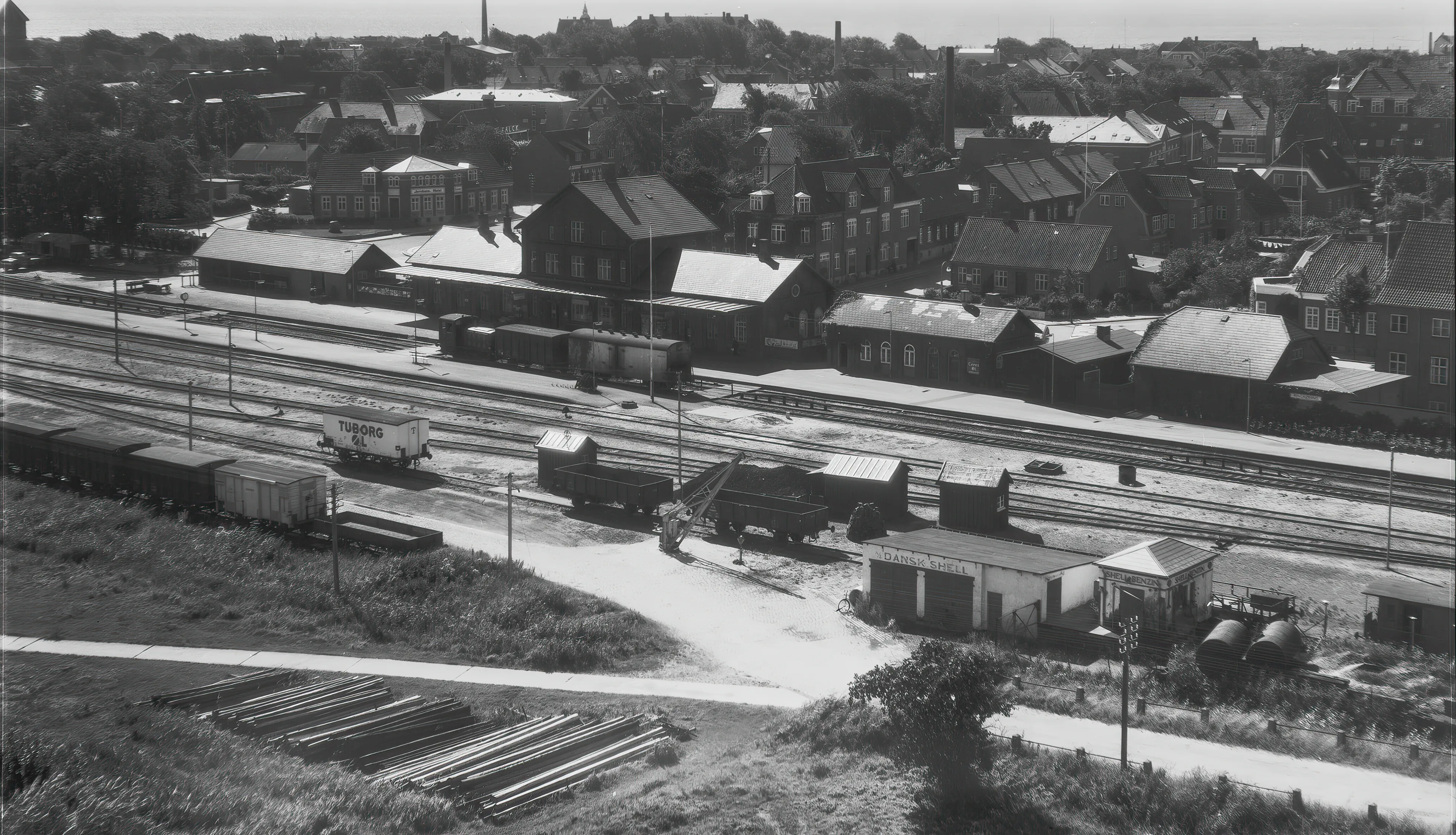 Billede af Ringkøbing Station.