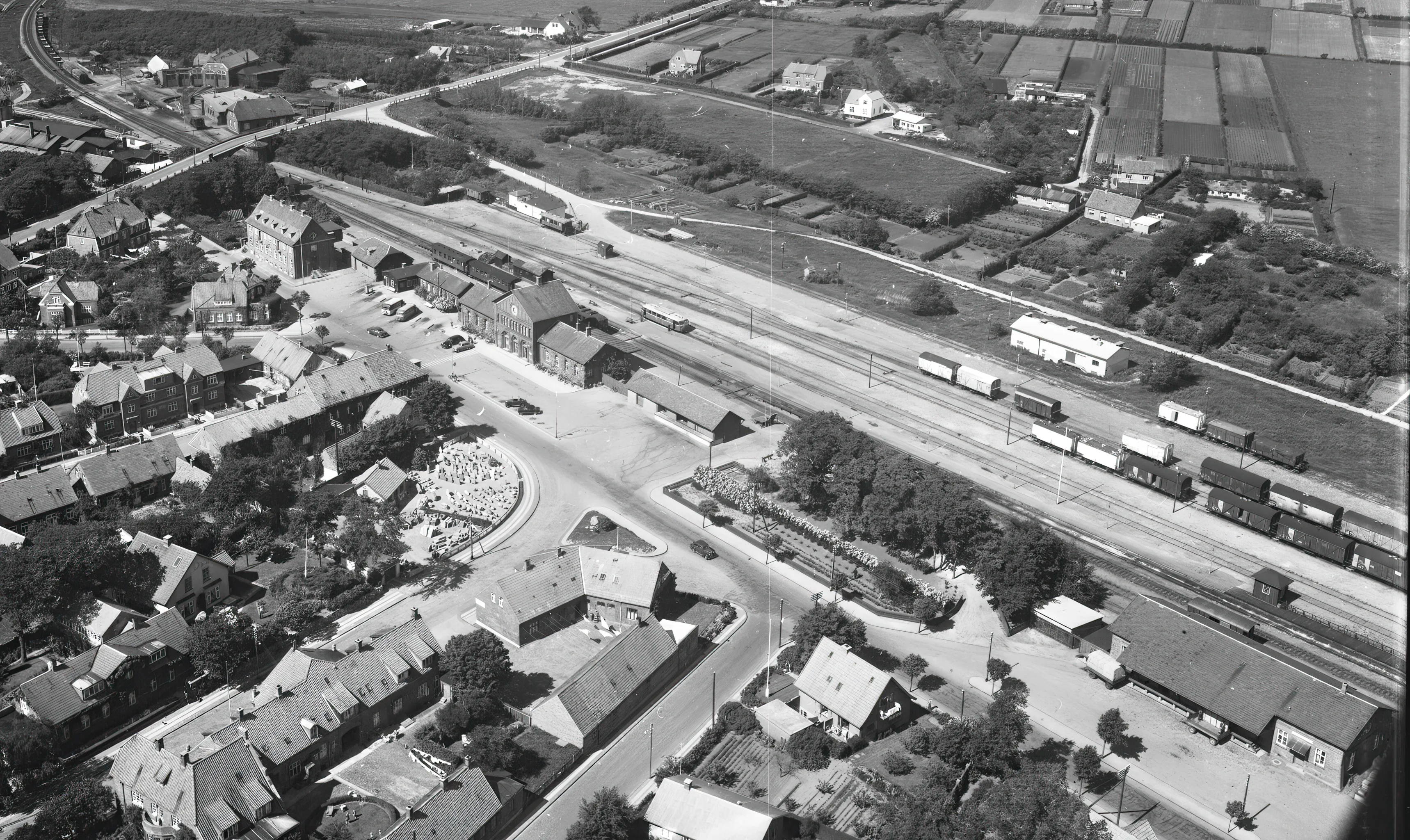 Billede af Ringkøbing Station.