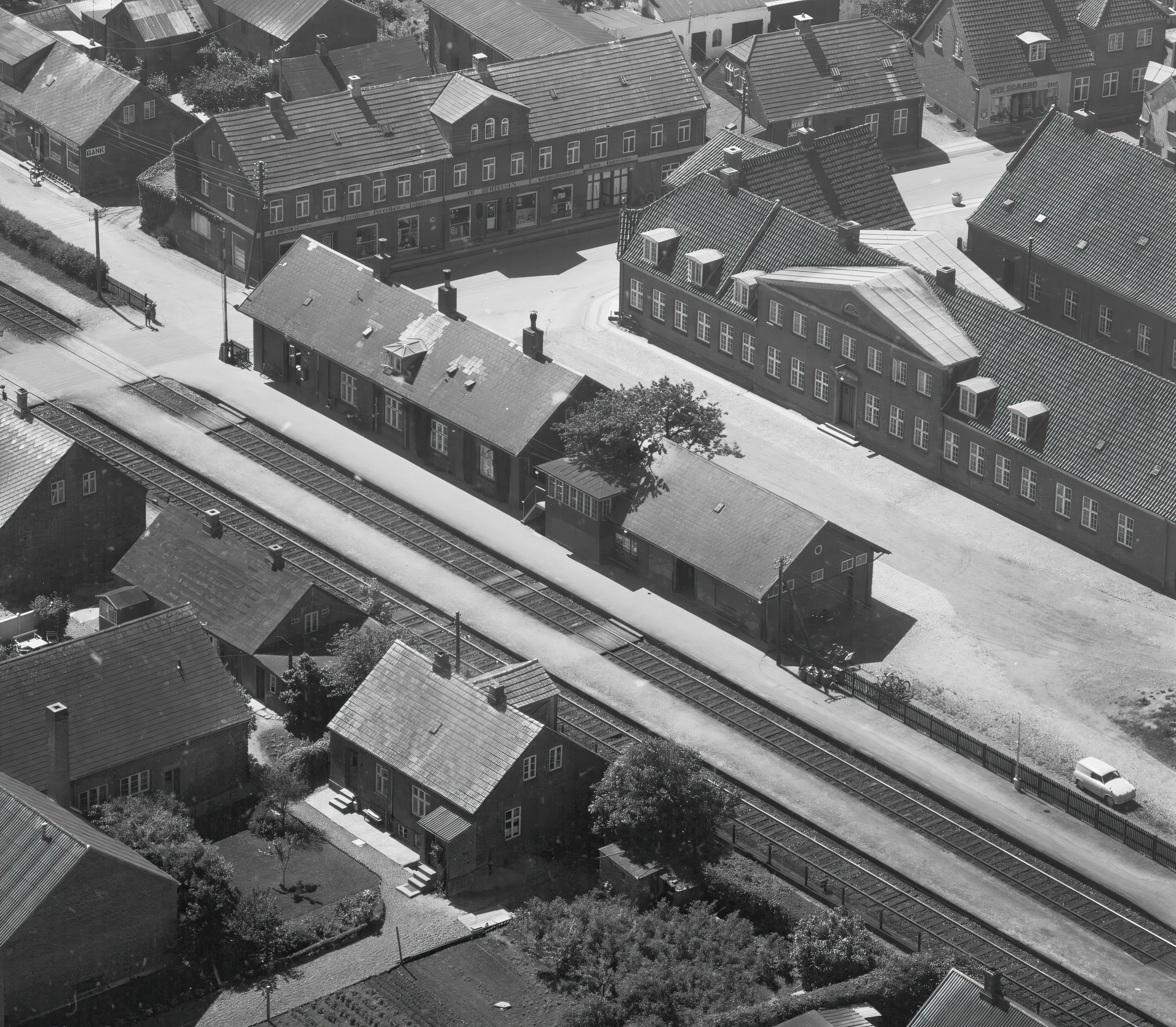 Billede af Hjerm Station. Billede af Hjerm Station.