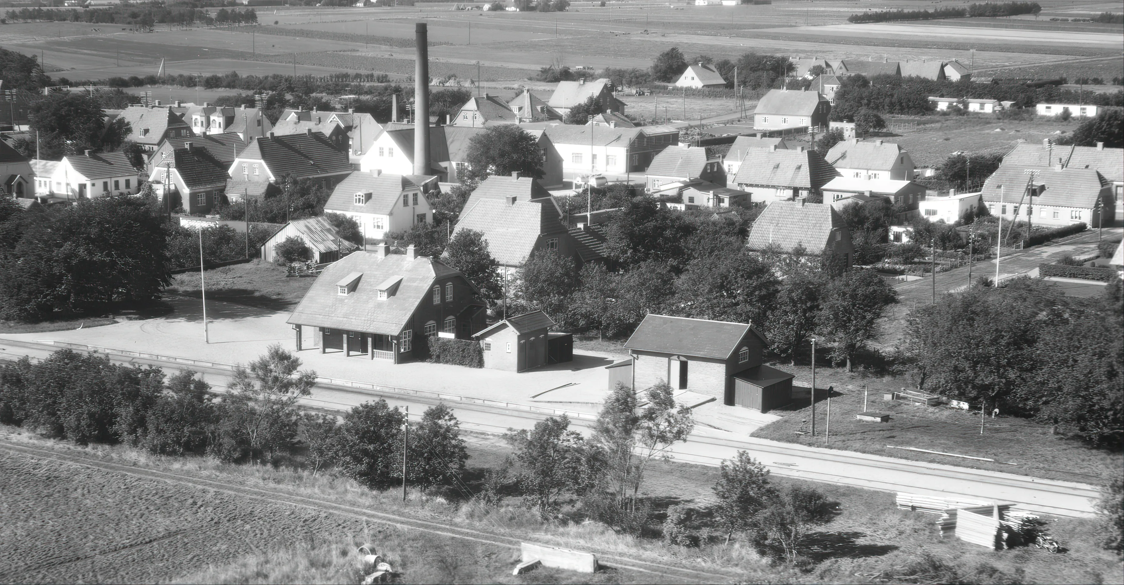 Billede af Janderup Station.