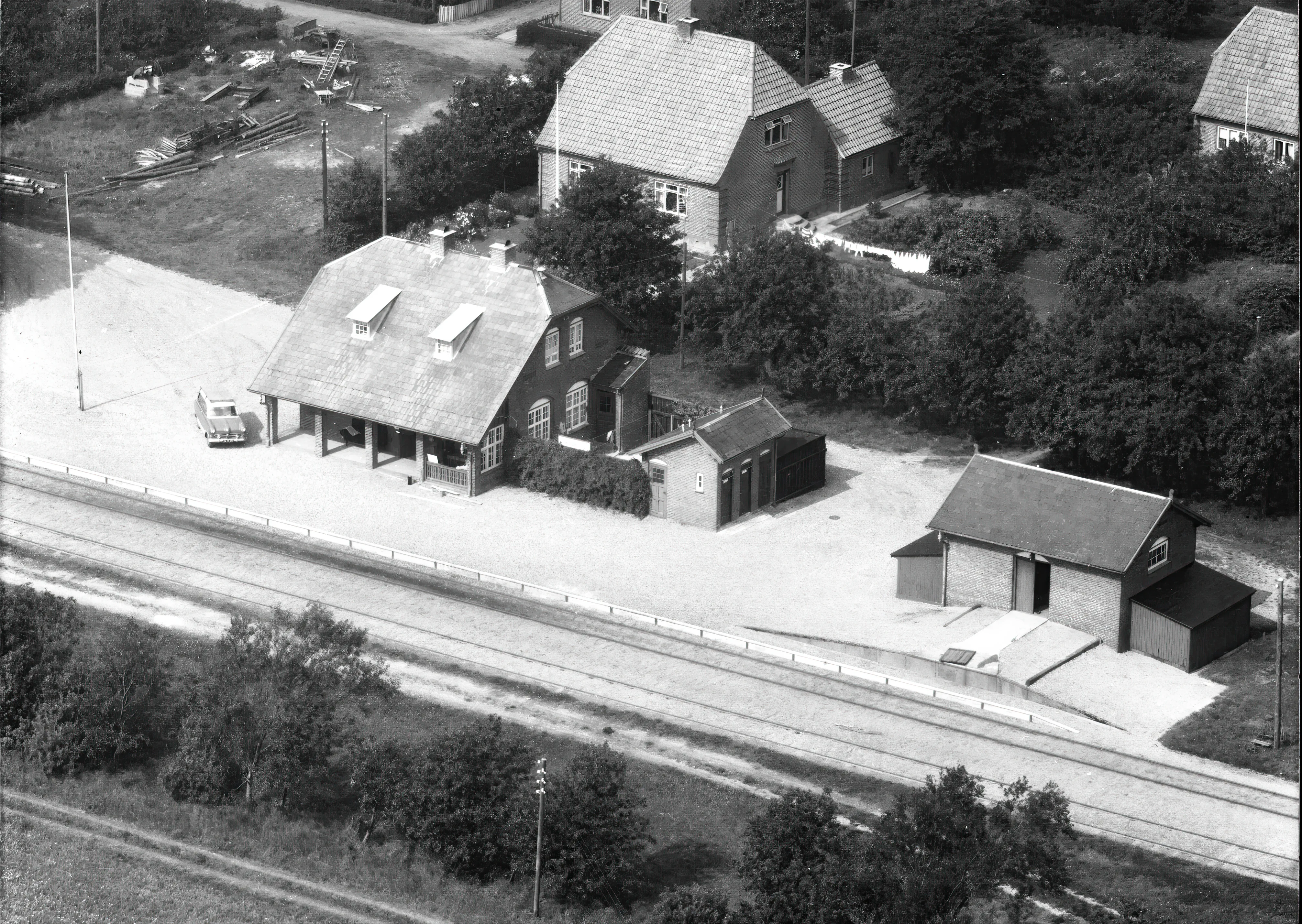 Billede af Janderup Station.