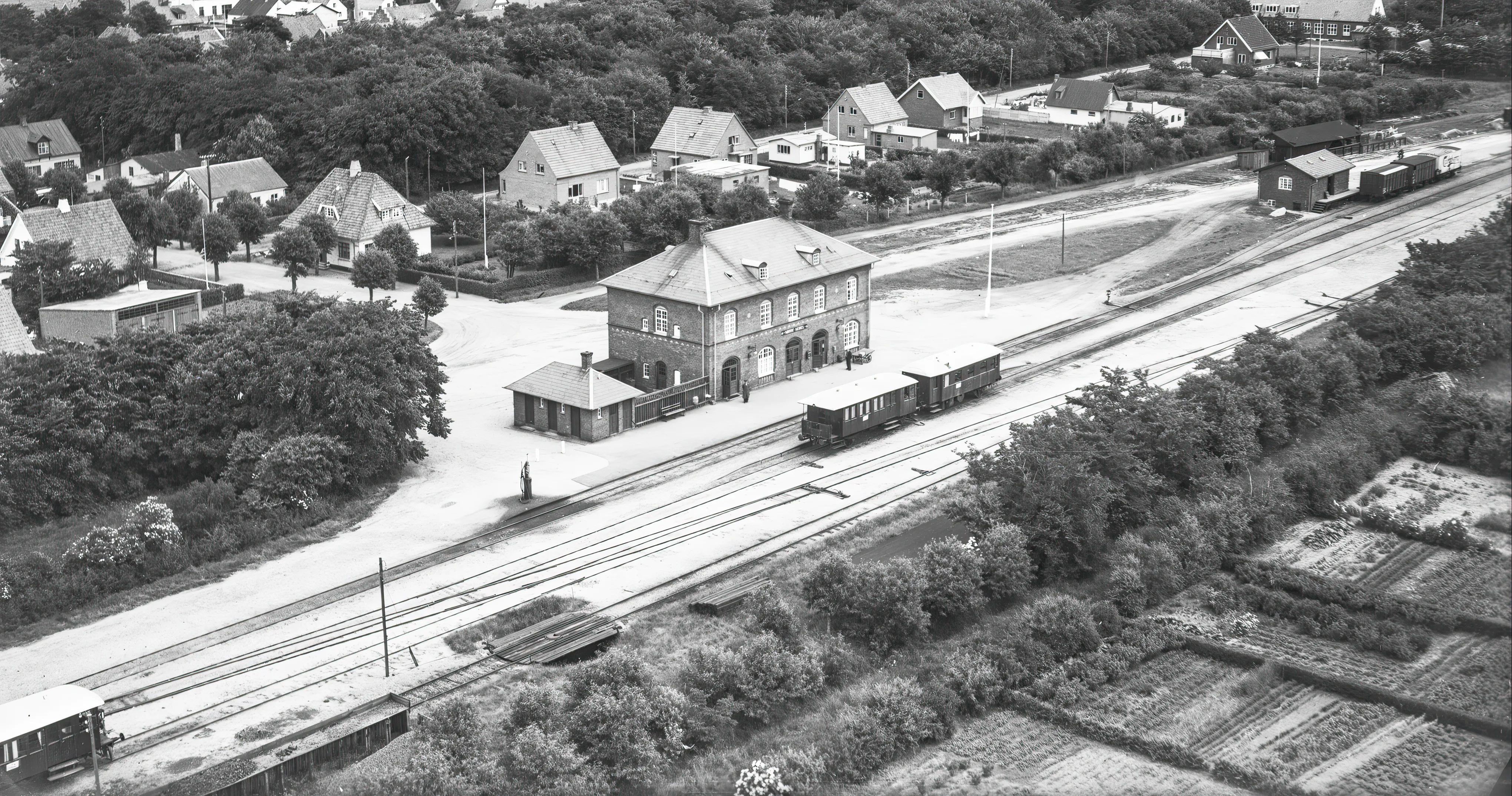 Billede af Nørre Nebel Station.