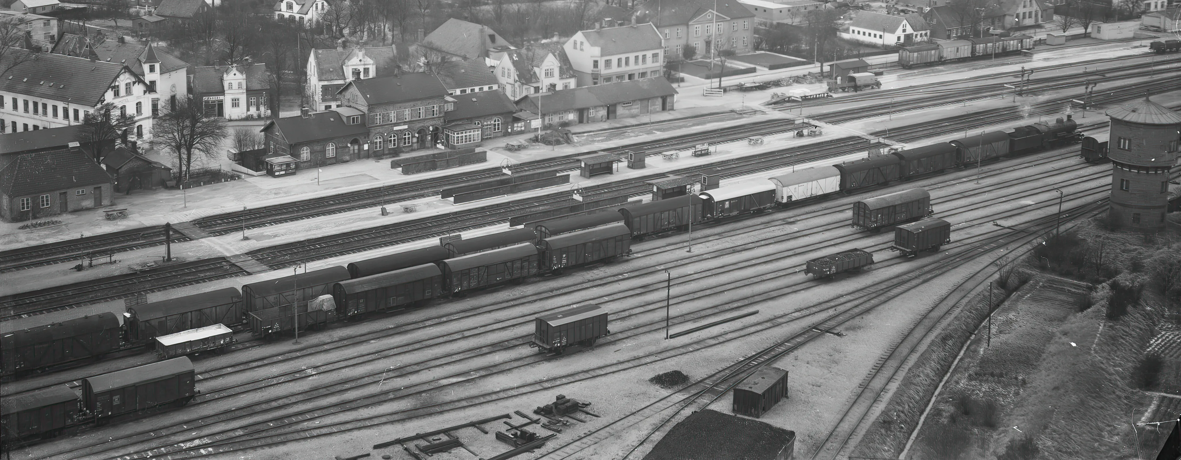 Billede af Lunderskov Station.