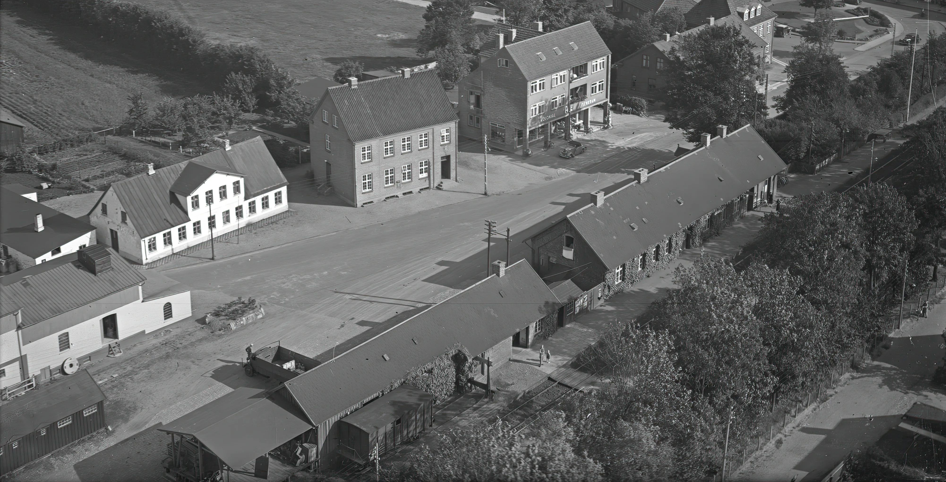 Billede af Brørup Station. Billede af Brørup Station.