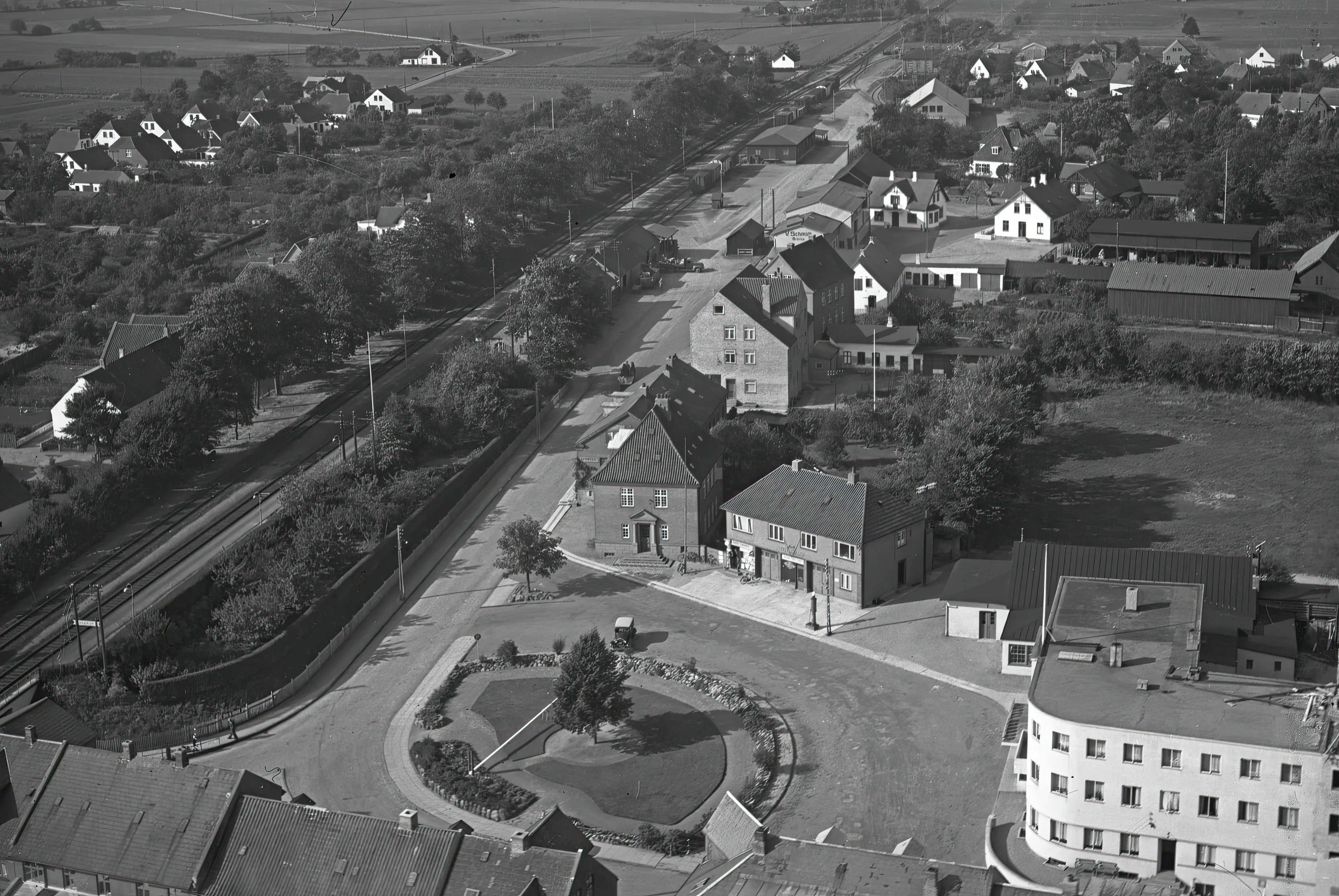 Billede af Brørup Station. Billede af Brørup Station.