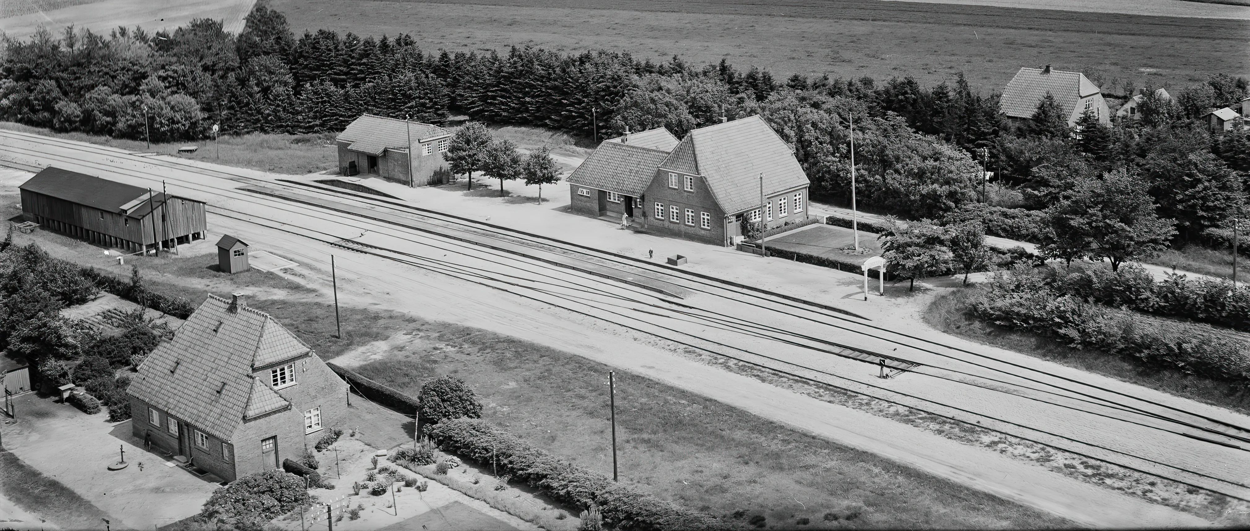 Billede af Sørvad Station. Billede af Sørvad Station.
