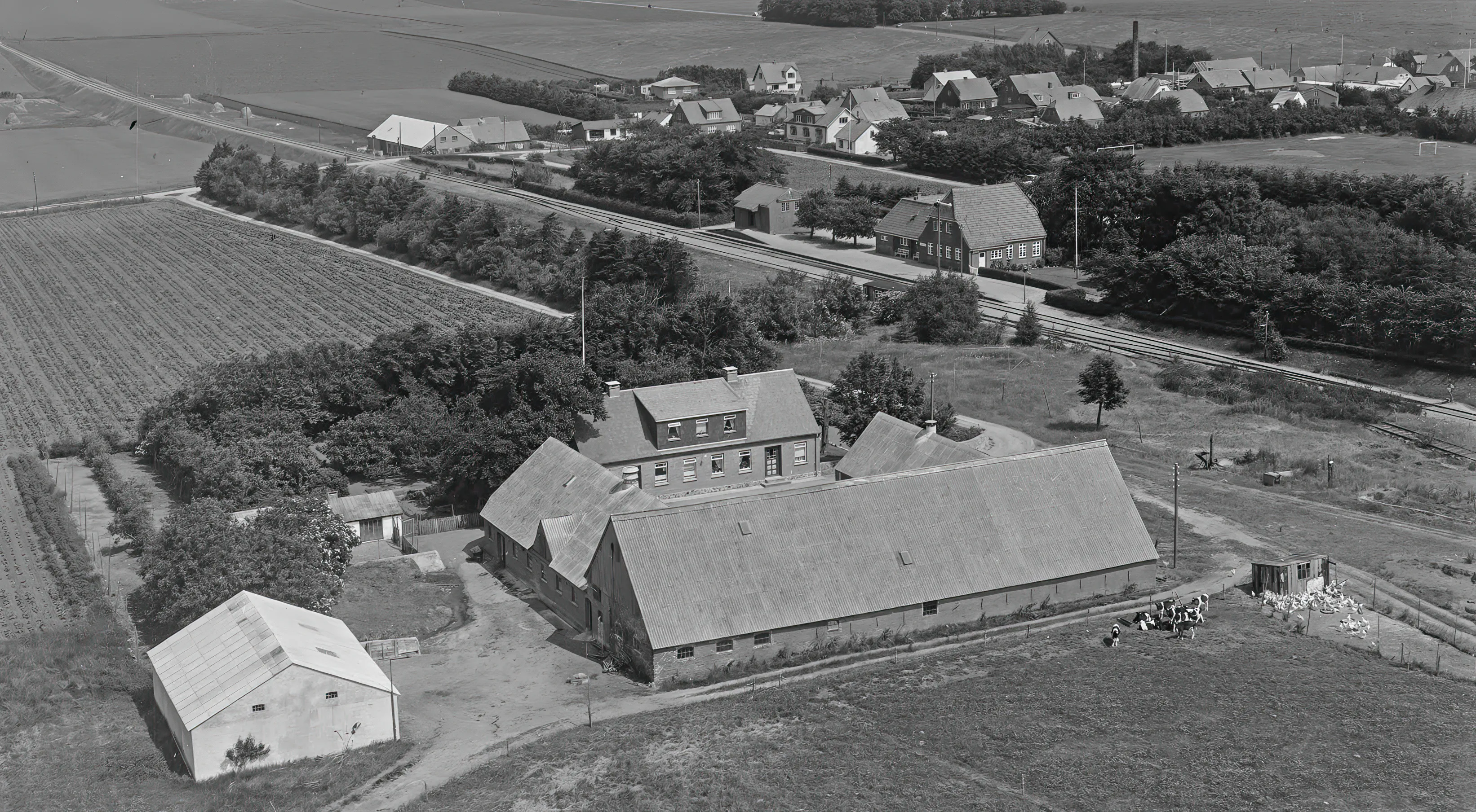 Billede af Nørre Felding Station.