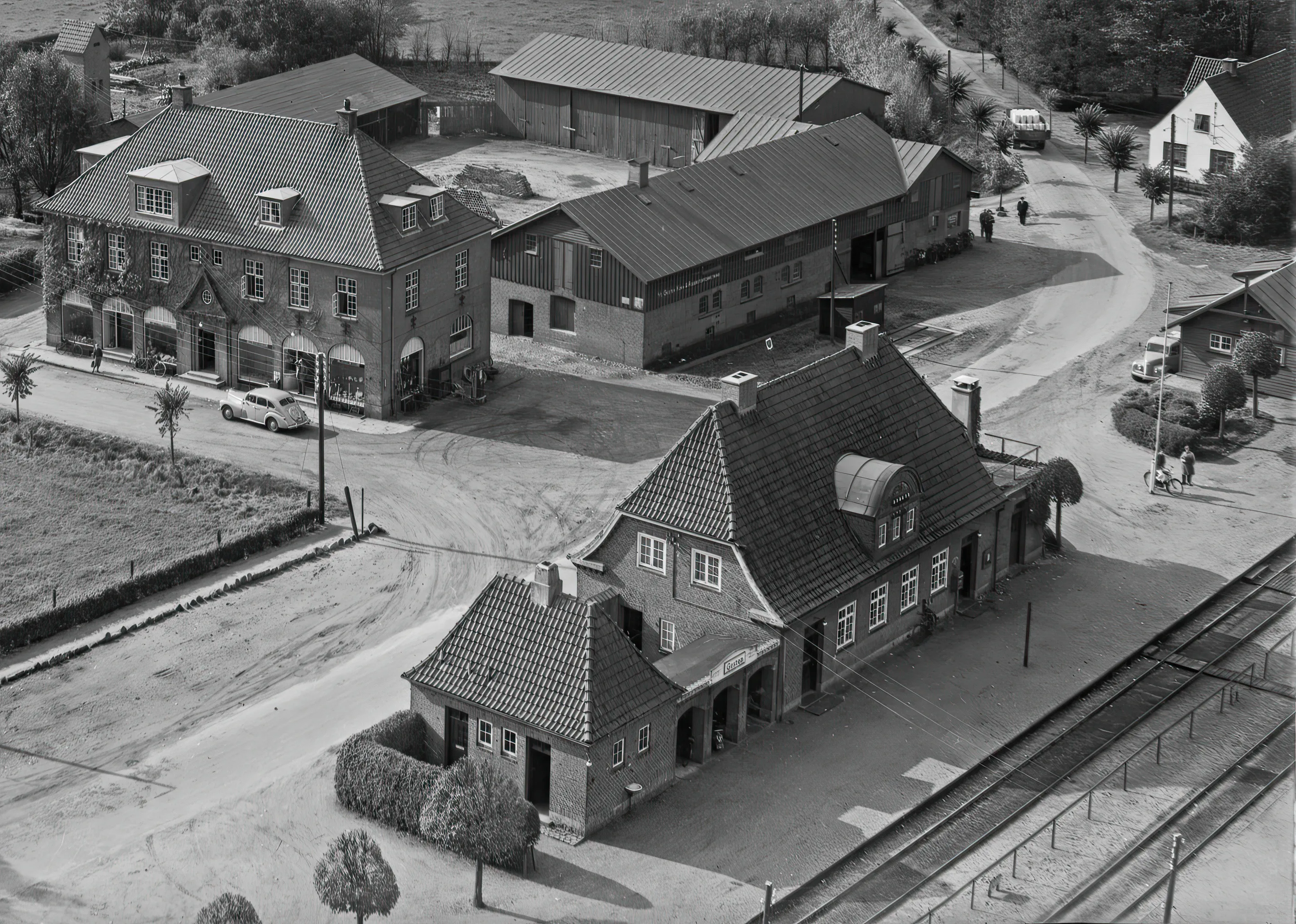 Billede af Gesten Station. Billede af Gesten Station.