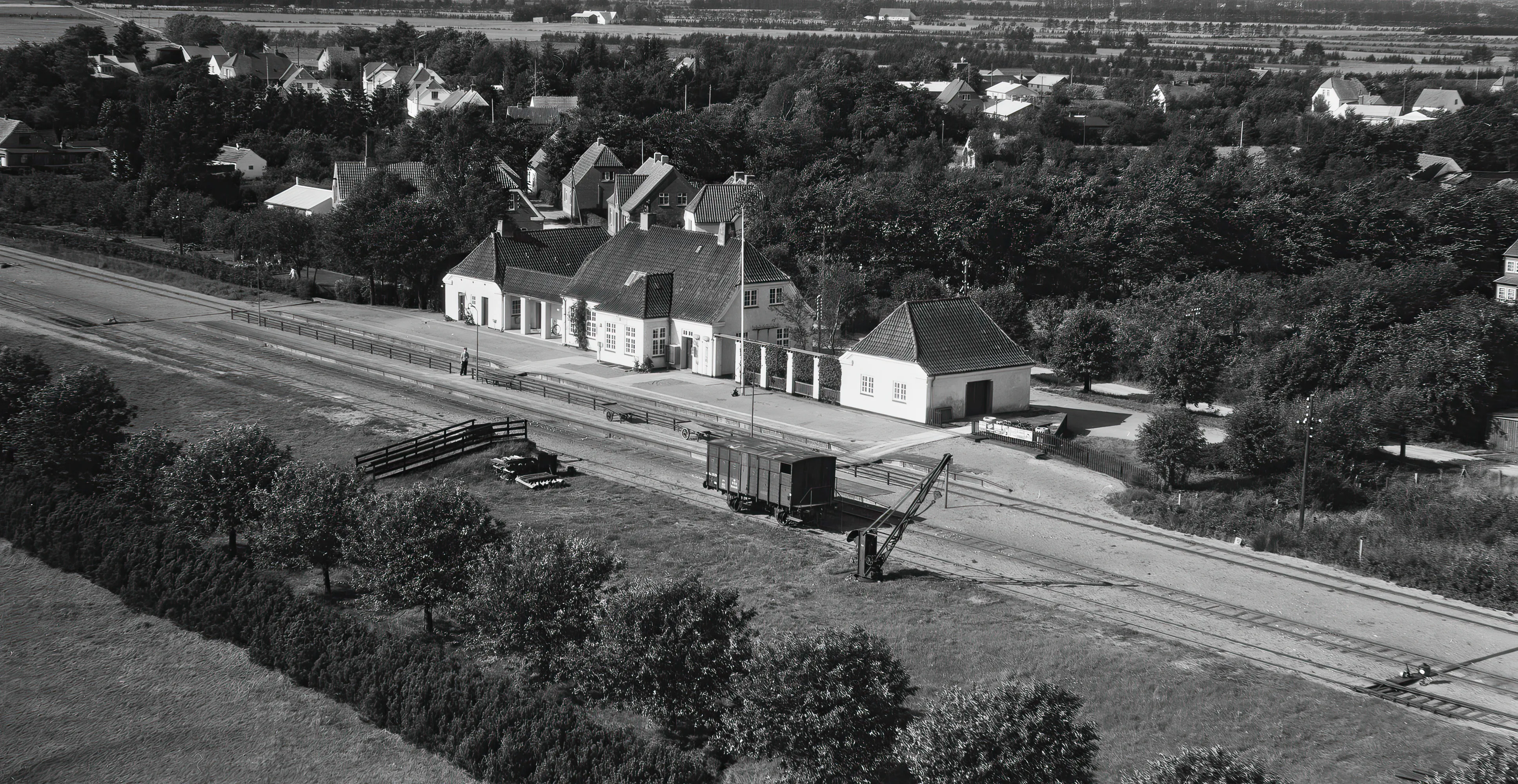 Billede af Hampen Station.