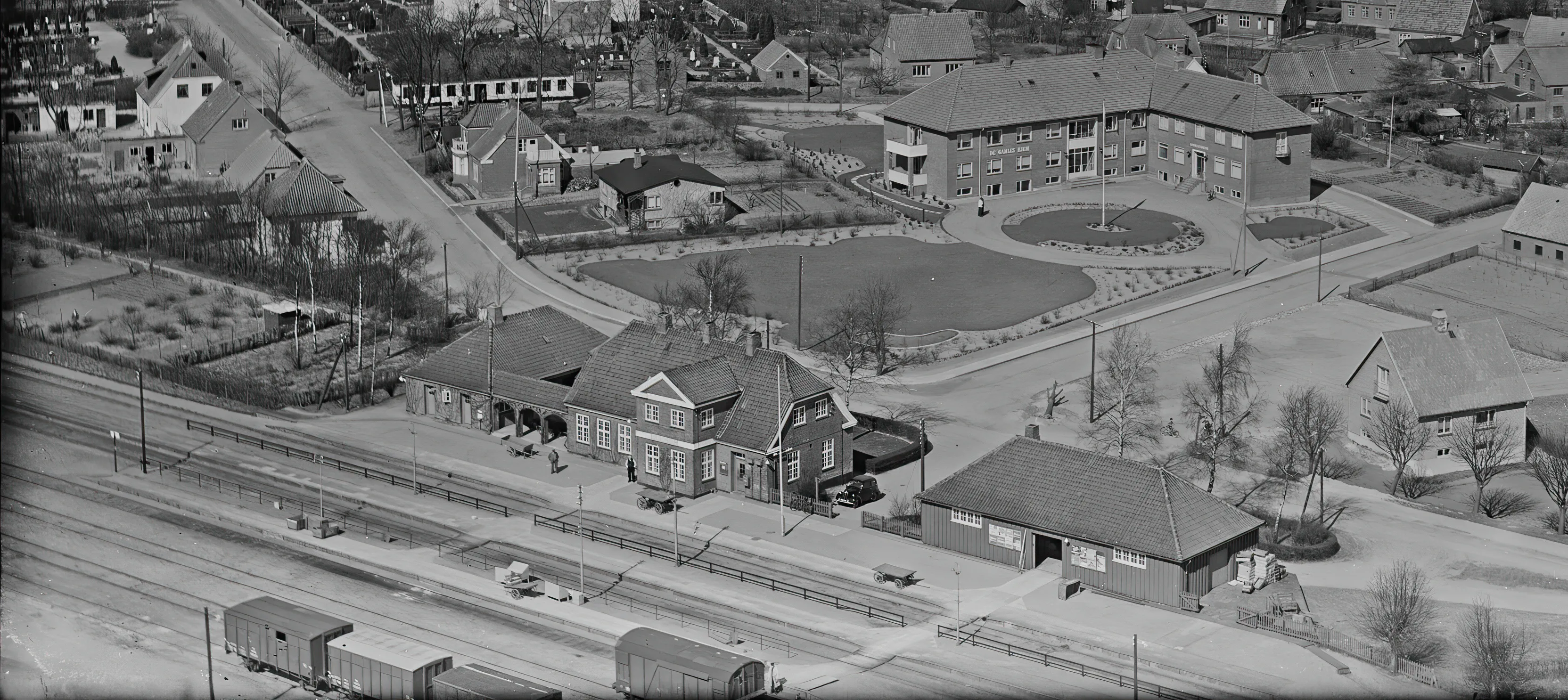 Billede af Ejstrupholm Station.