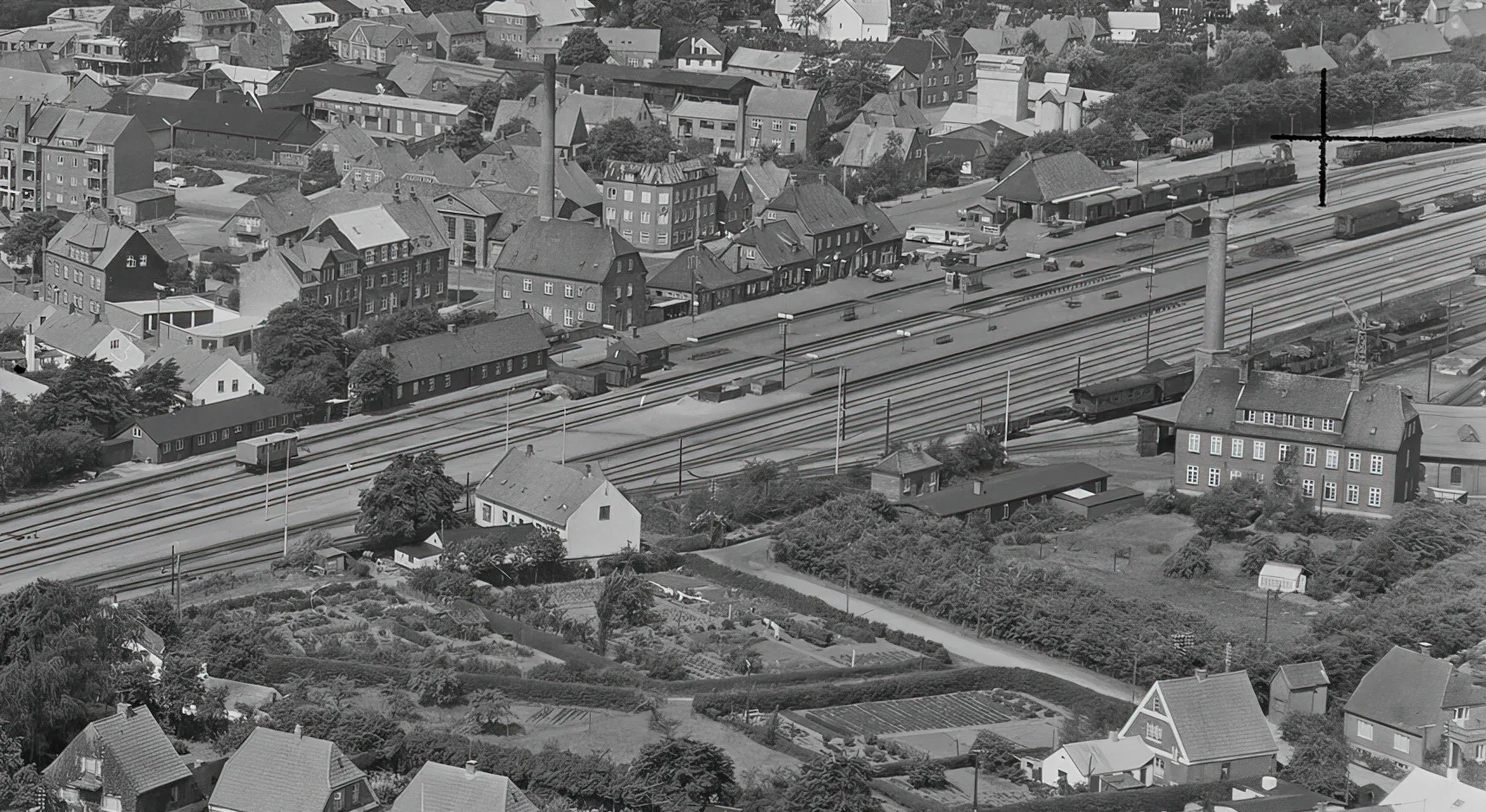 Billede af Brande Station.