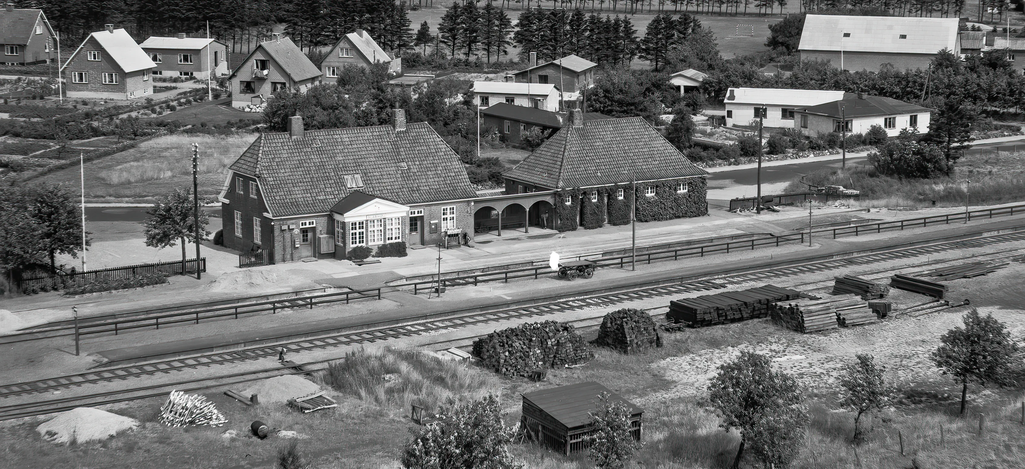 Billede af Blaahøj Station. Billede af Blaahøj Station.