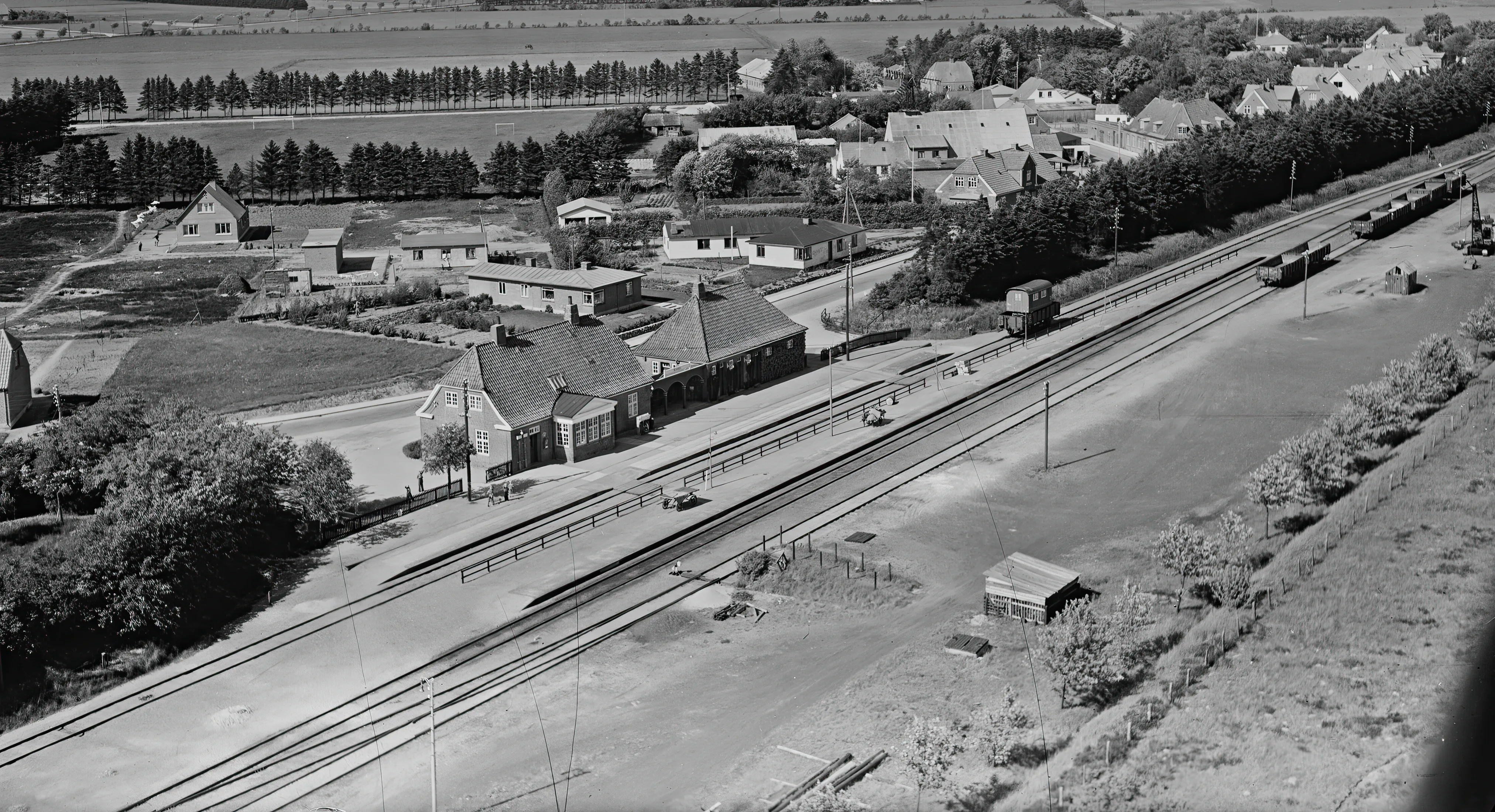 Billede af Blaahøj Station.