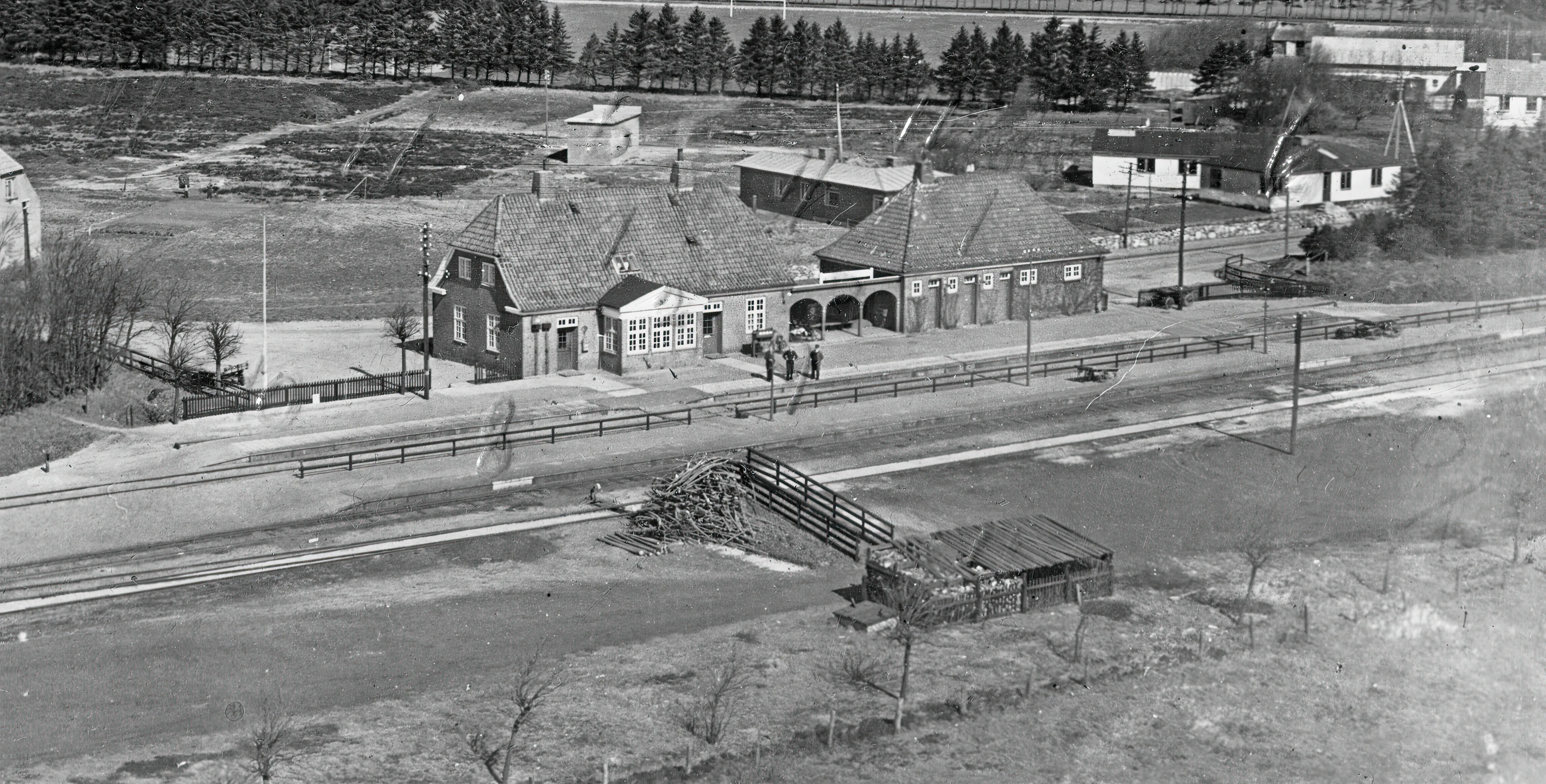 Billede af Blaahøj Station. Billede af Blaahøj Station.