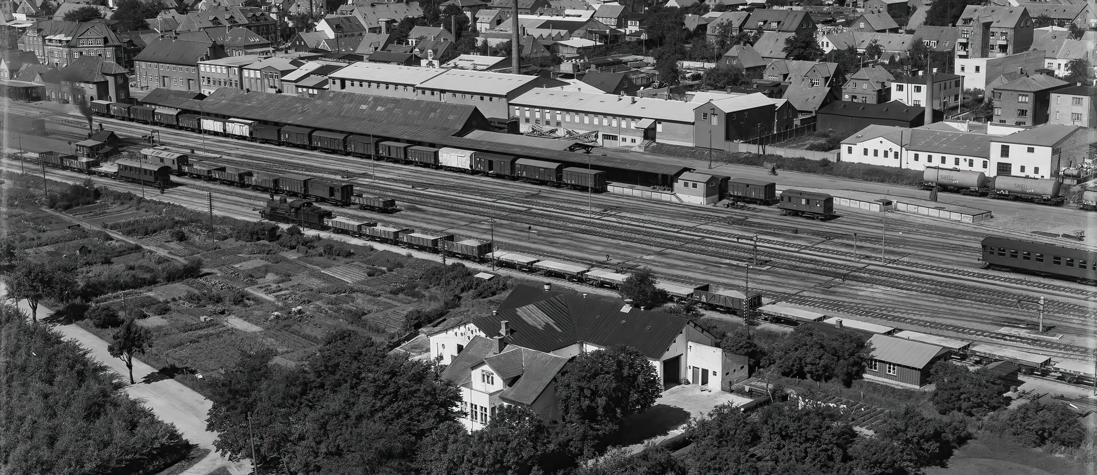 Billede af Herning Banegårds varehus.