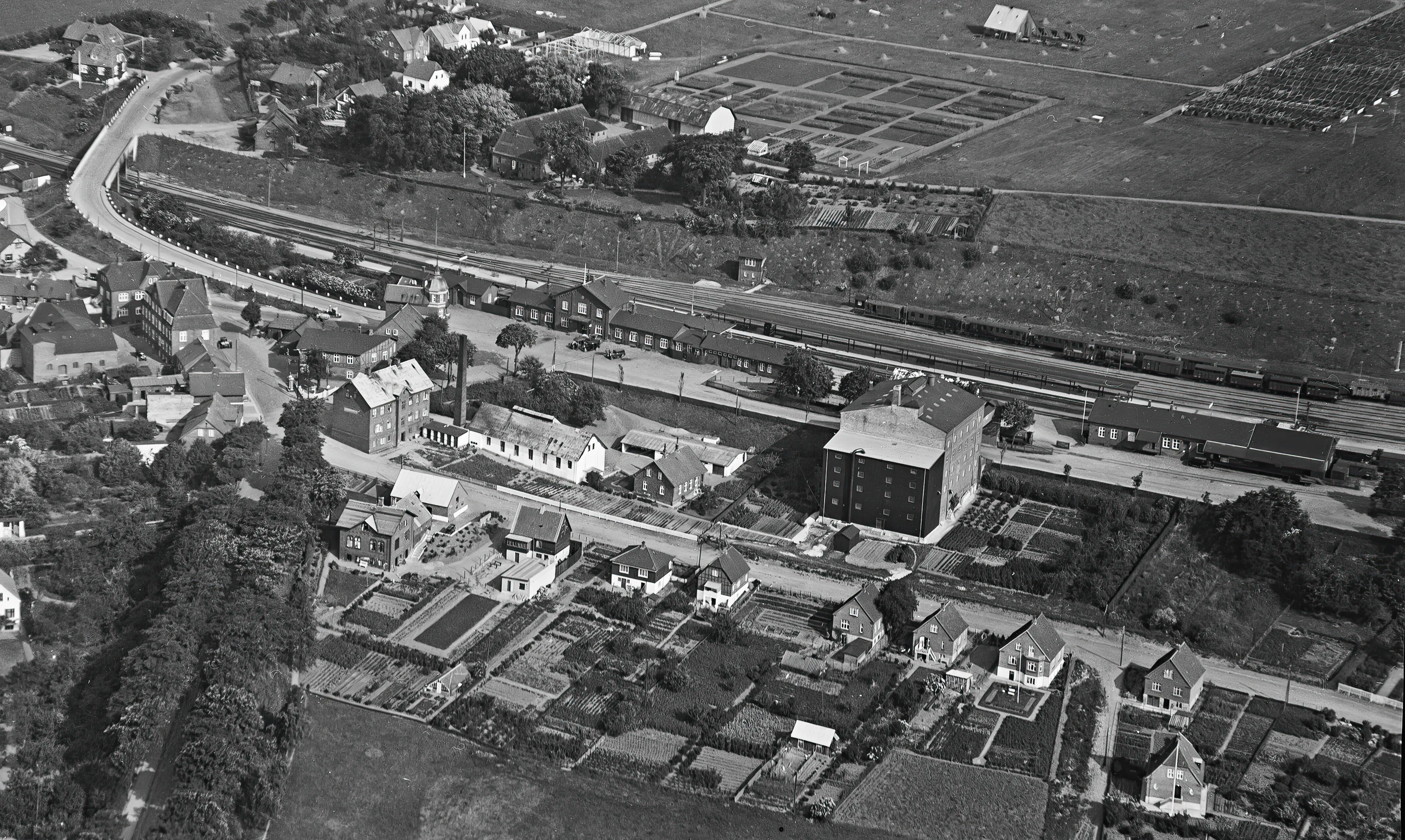 Billede af Skanderborg Station.