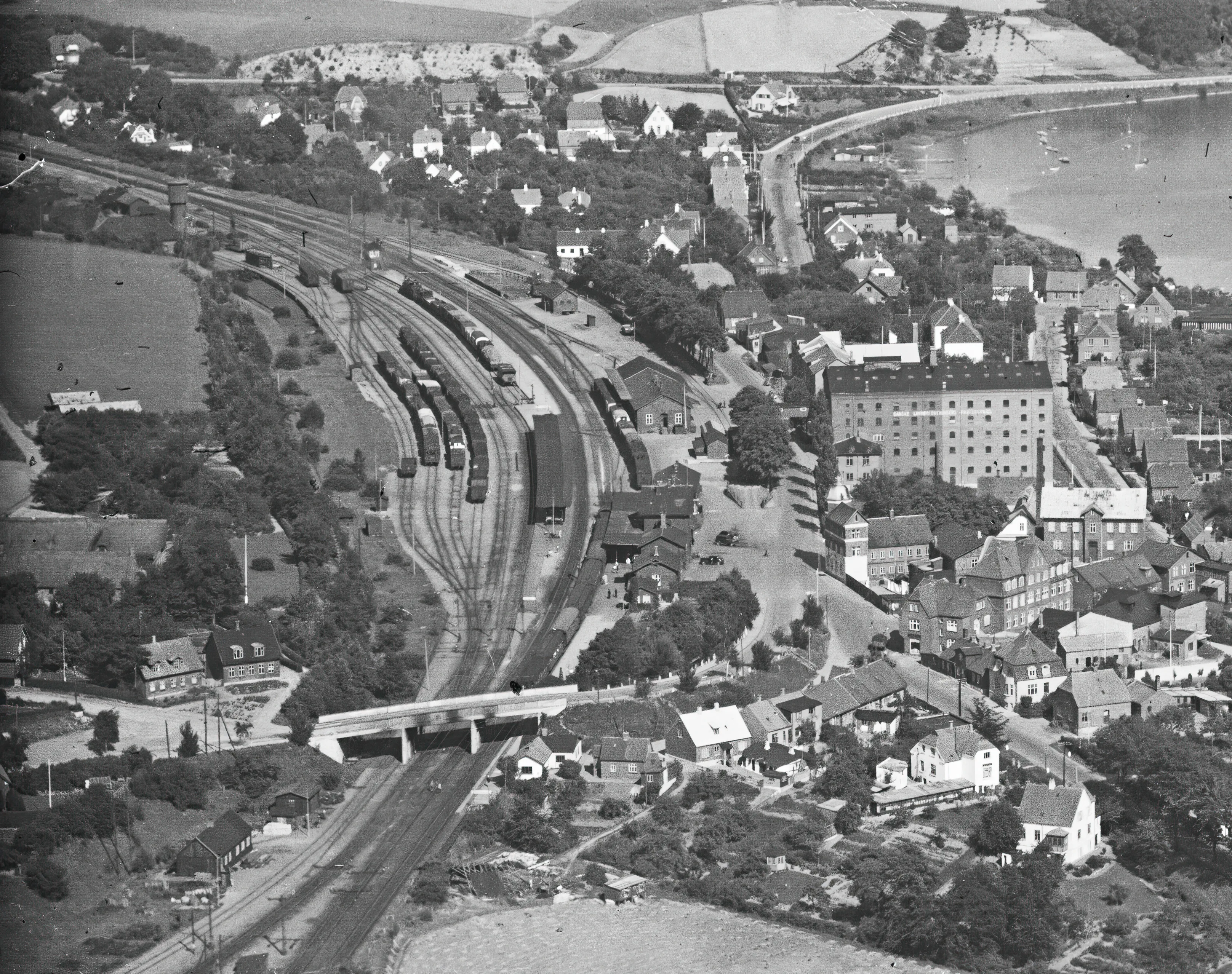 Billede af Skanderborg Station.