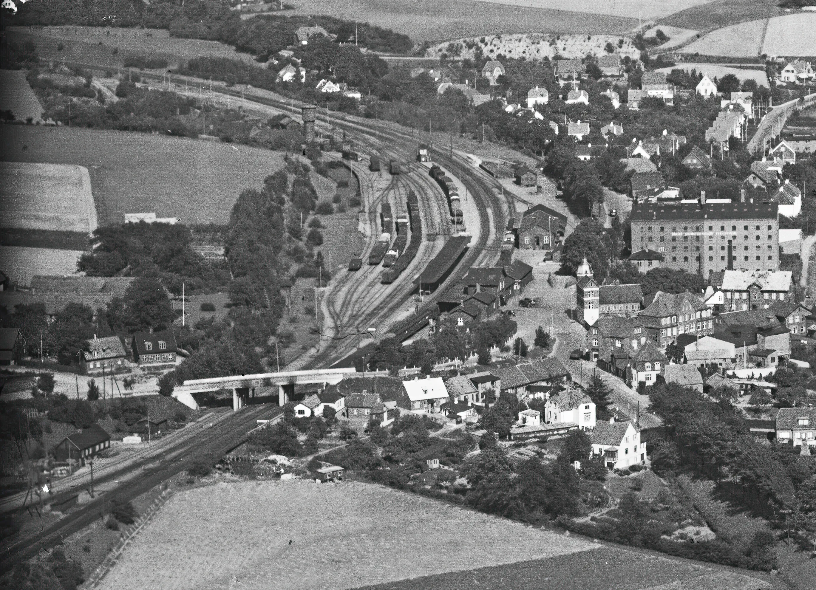 Billede af Skanderborg Station.