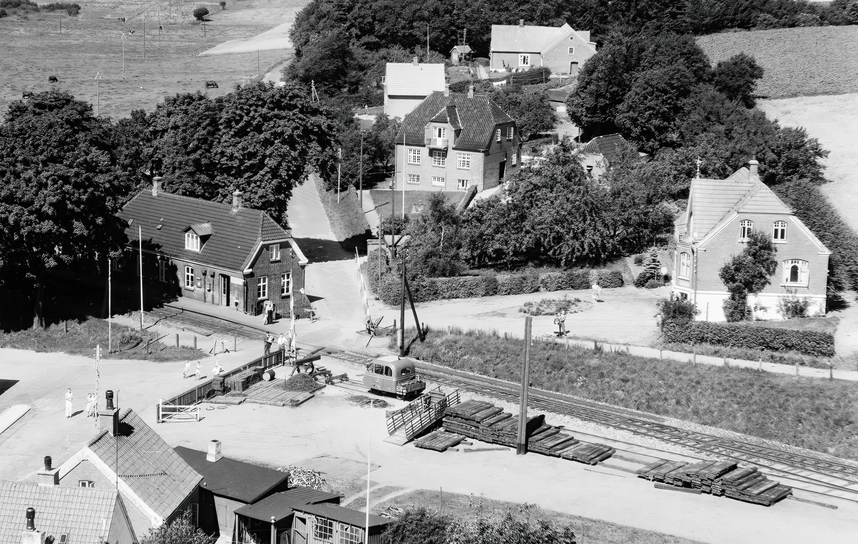 Billede af Alken Station.