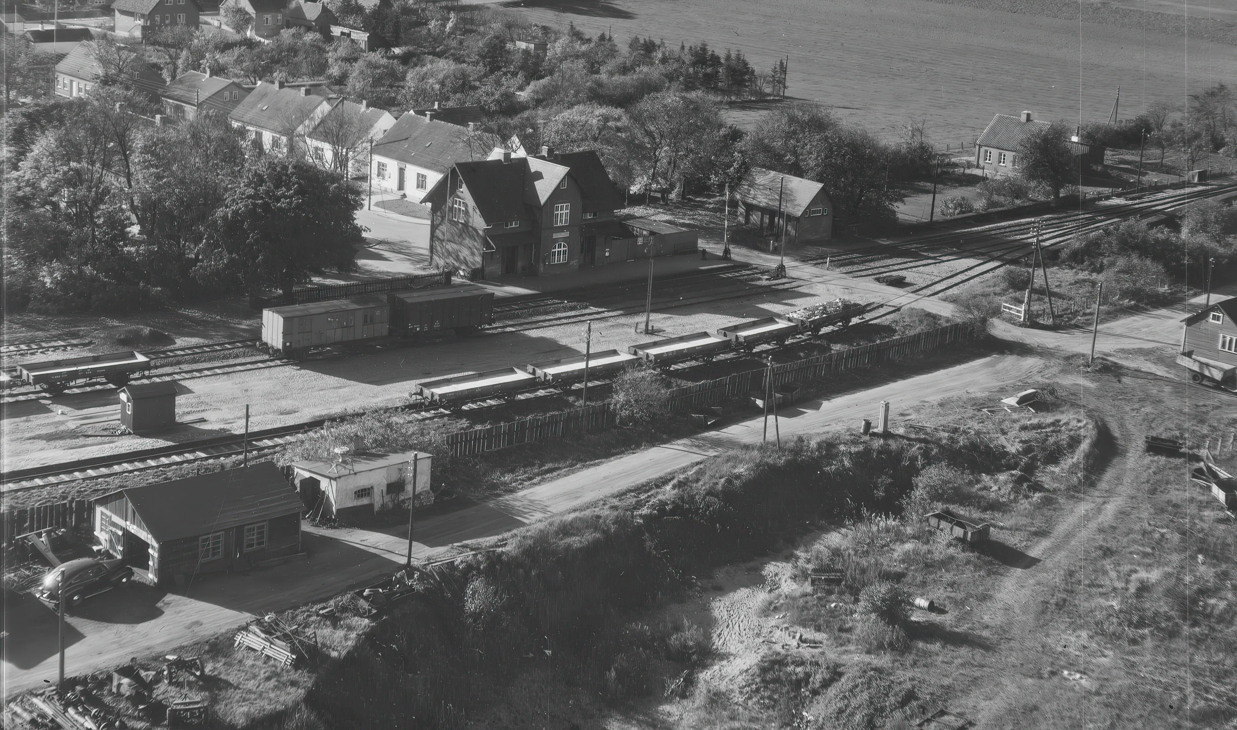 Billede af Moselund Station. Billede af Moselund Station.