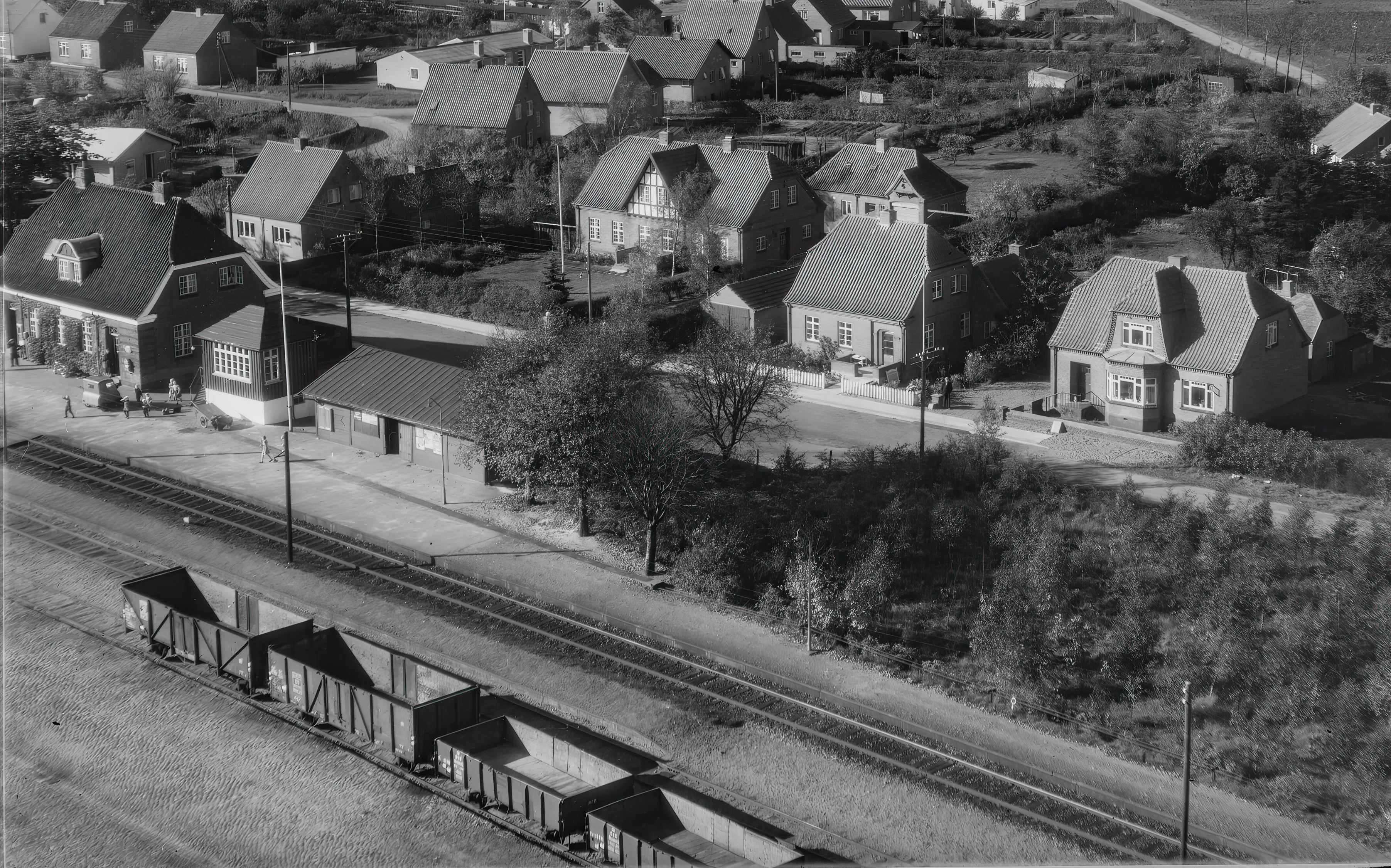 Billede af Engesvang Station. Billede af Engesvang Station.