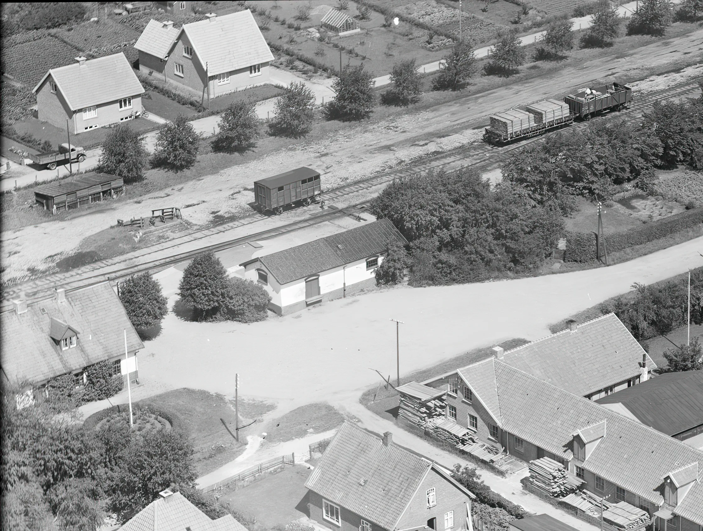 Billede af Frederiks Station.