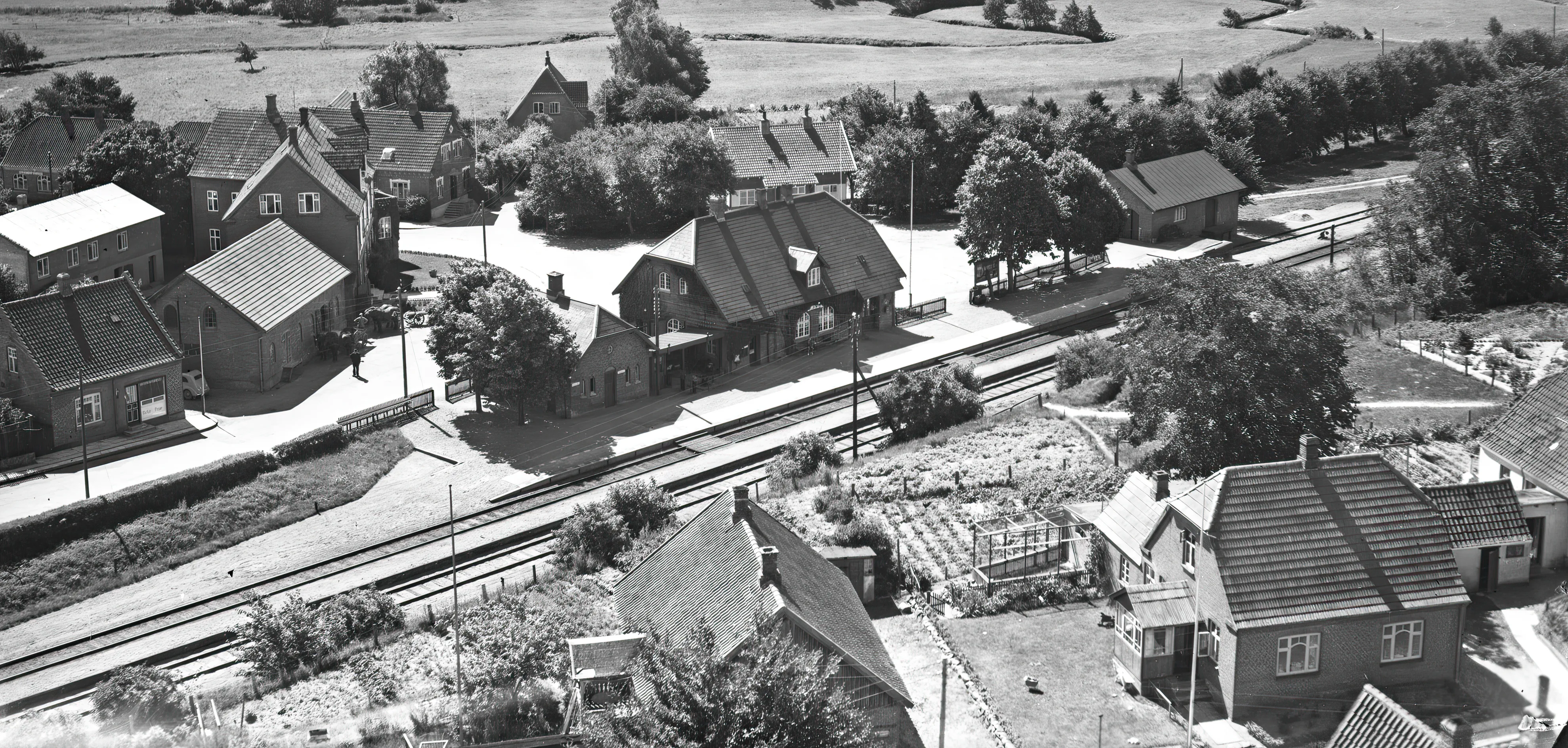 Billede af Gjern Station. Billede af Gjern Station.