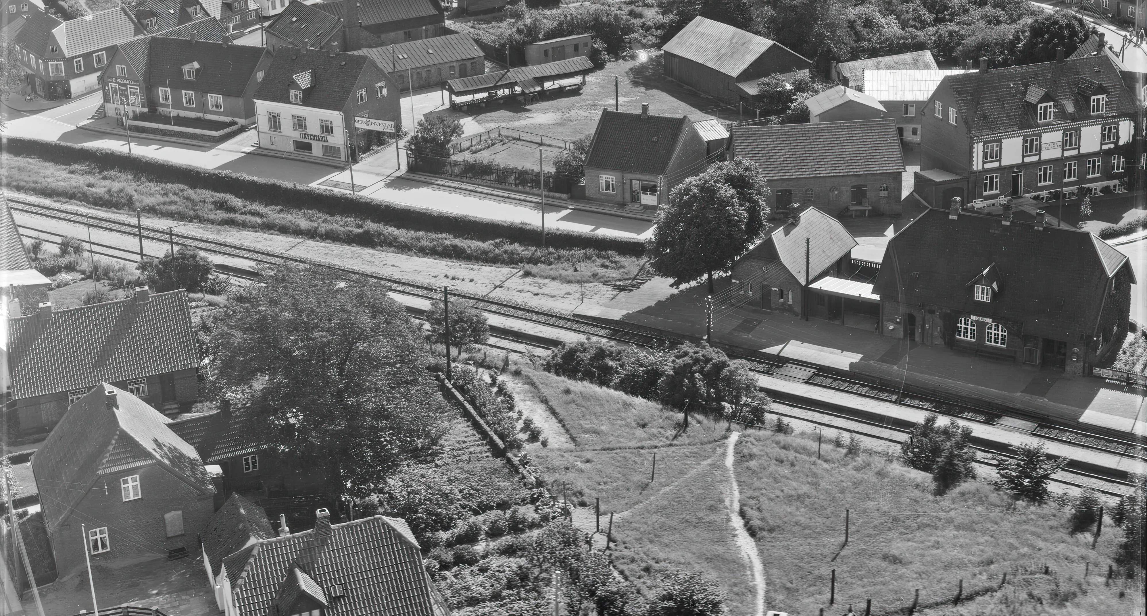 Billede af Gjern Station.