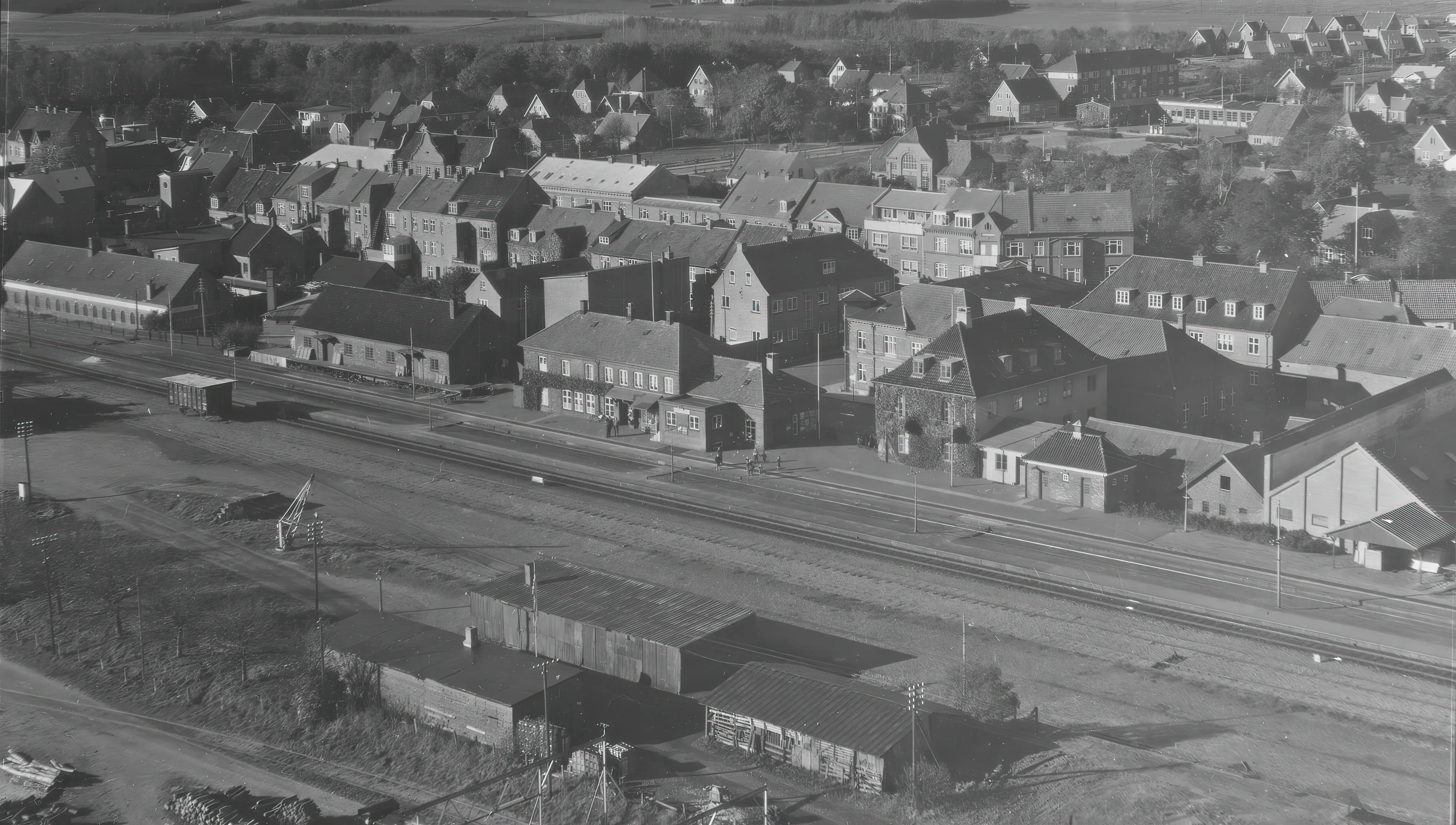 Billede af Bjerringbro Station.