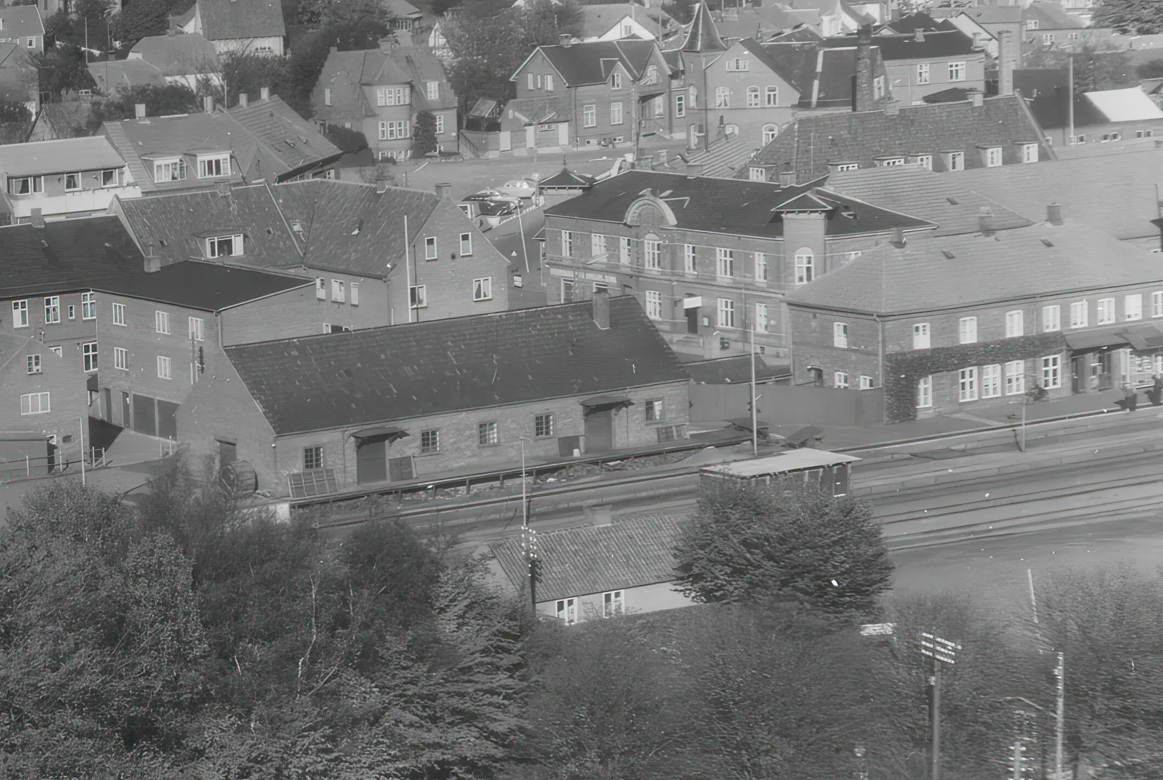 Billede af Bjerringbro Station.