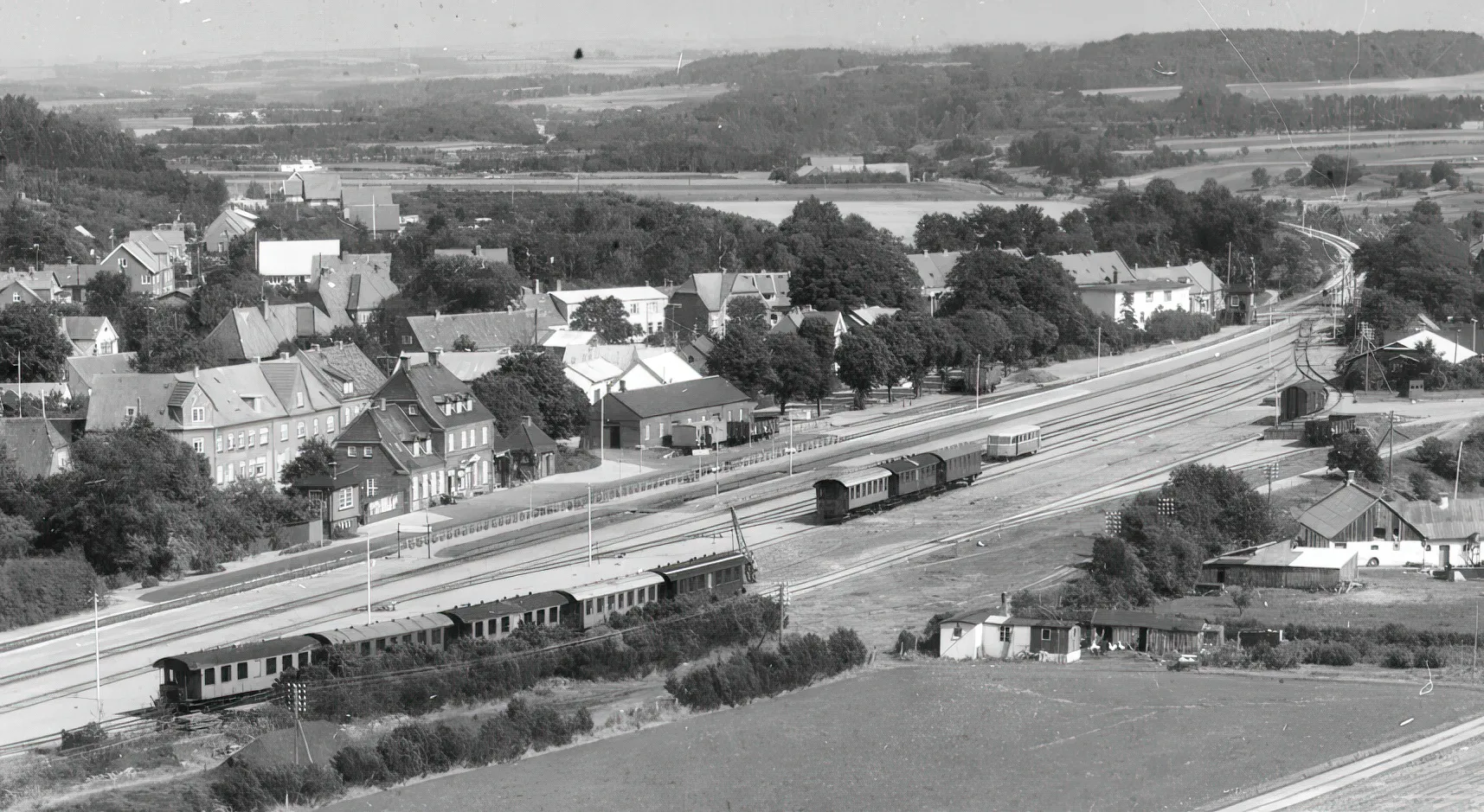 Billede af Rødkærsbro Station.