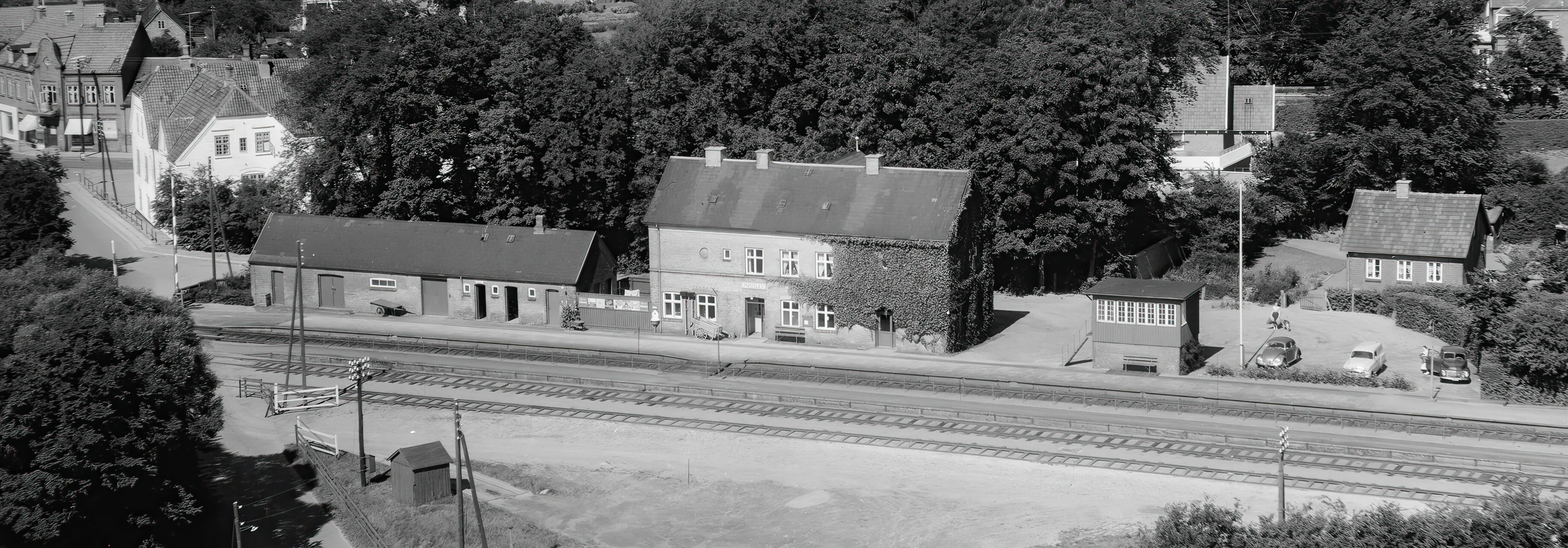 Billede af Højslev Station.