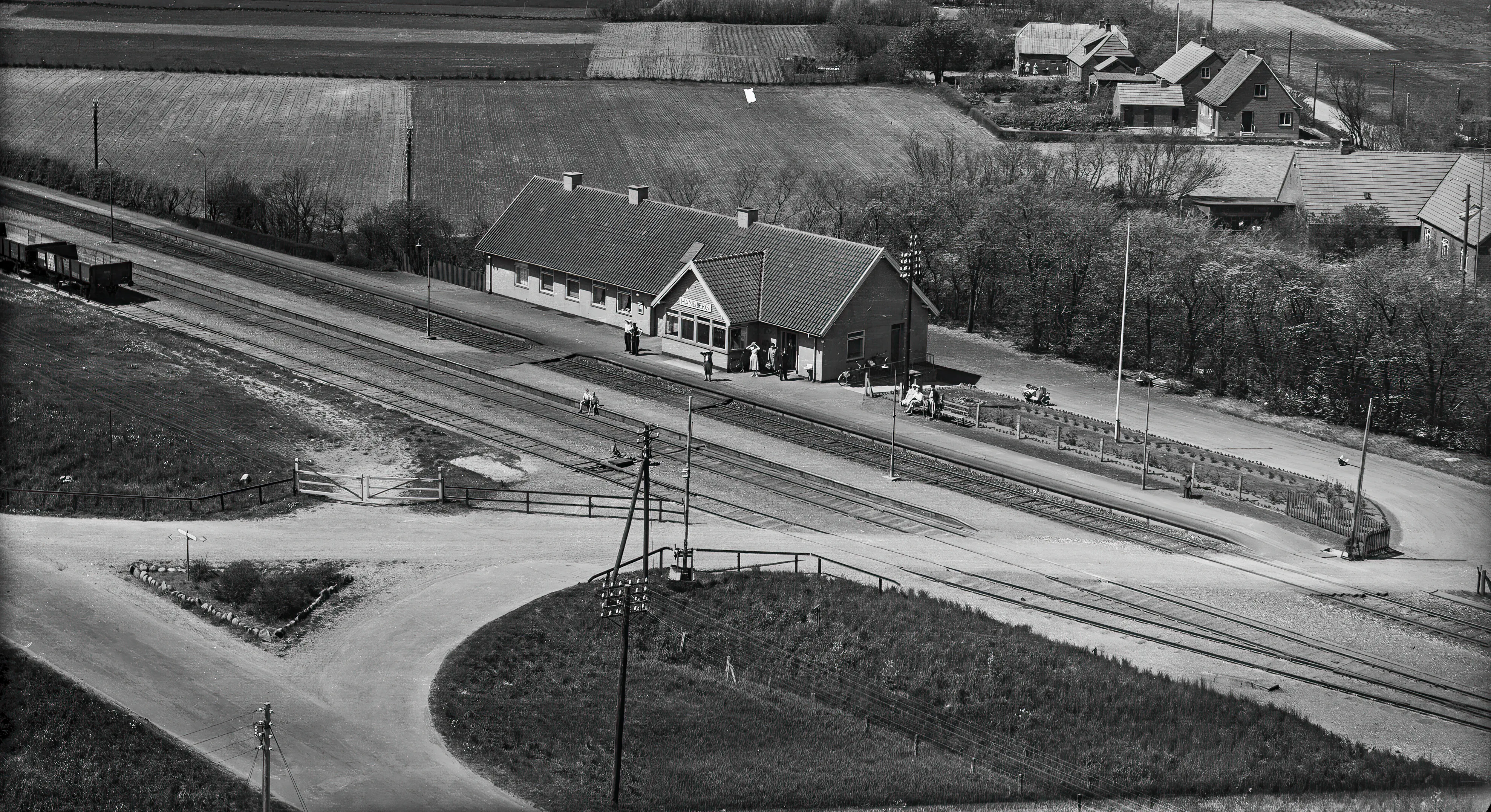 Billede af Handbjerg Station.