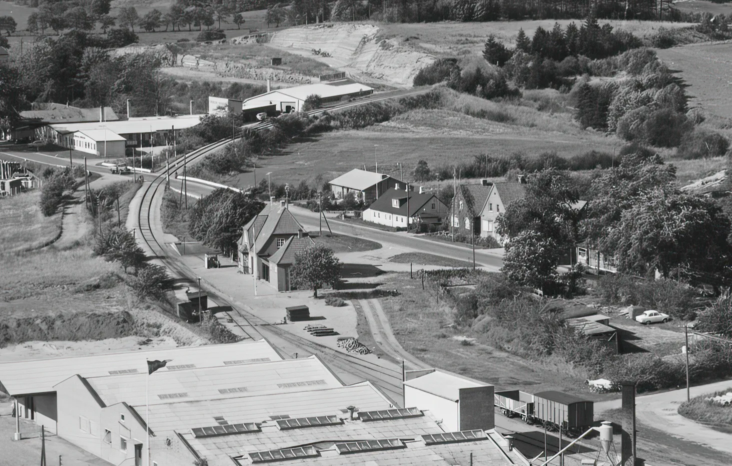 Billede af Lysbro Station.