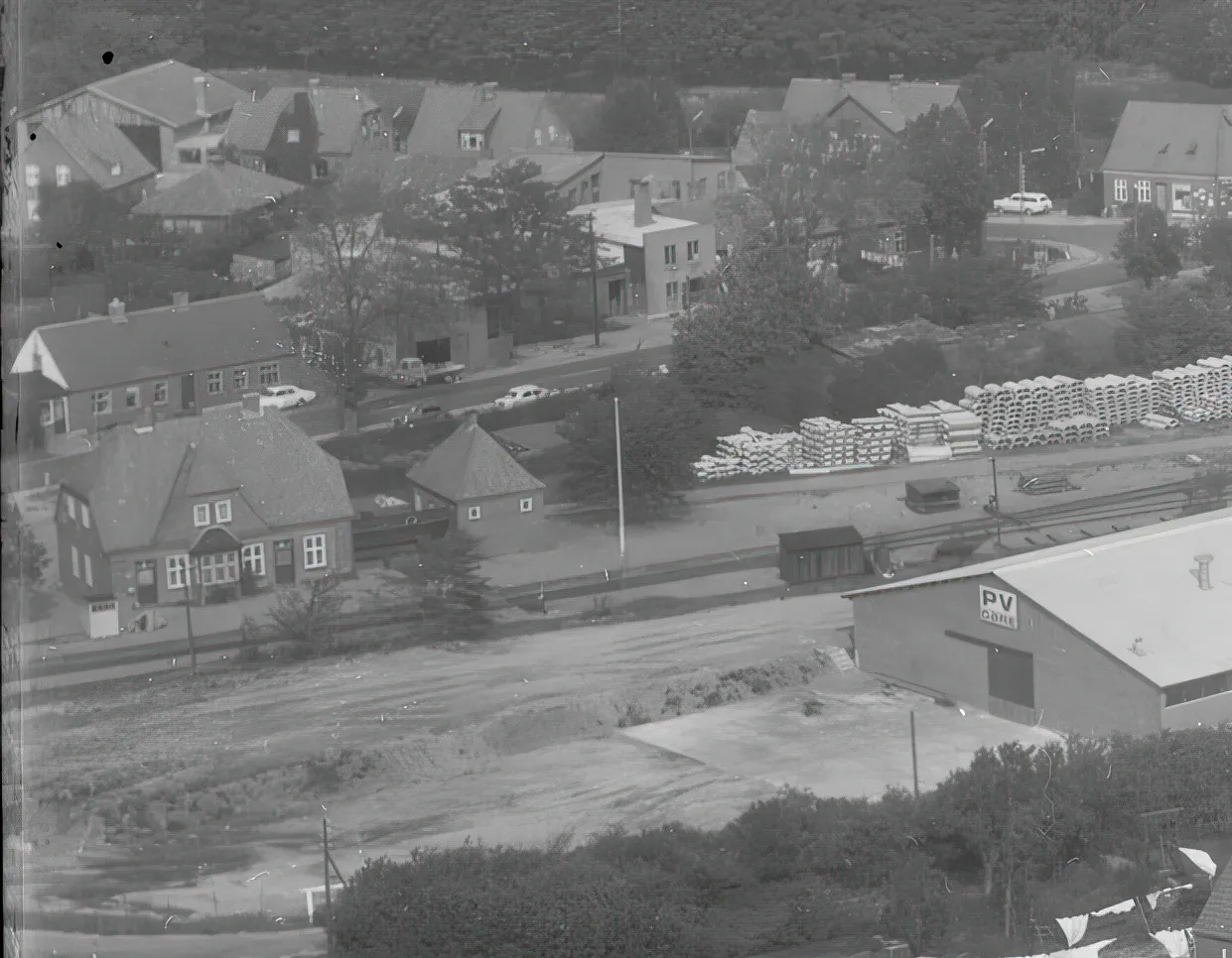 Billede af Lysbro Station. Billede af Lysbro Station.