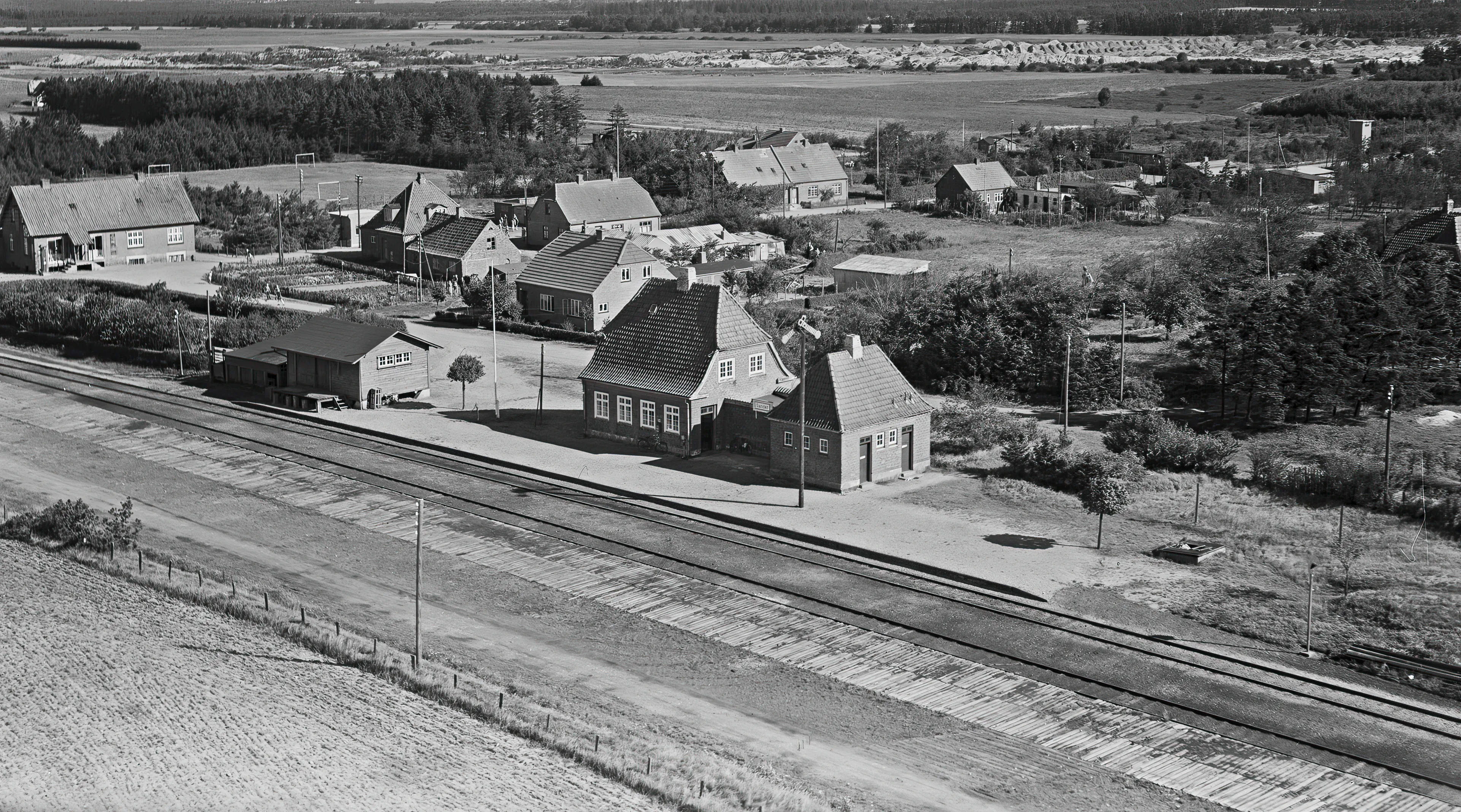 Billede af Sandet Station.