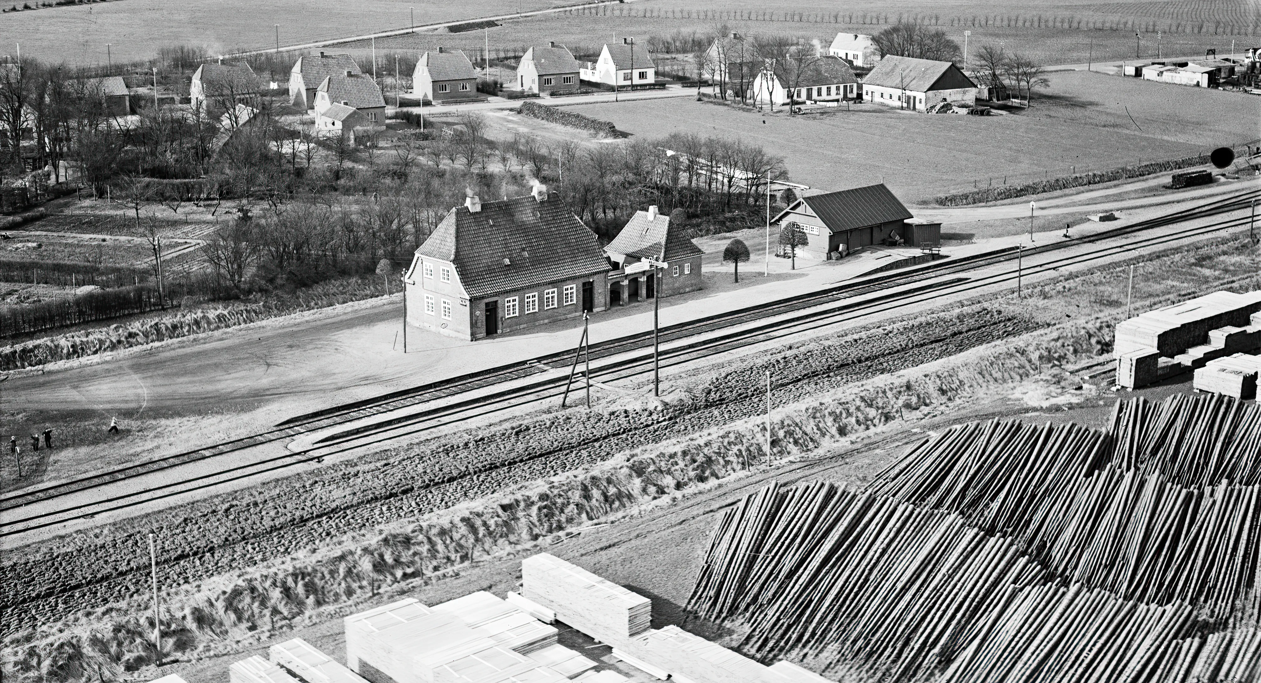 Billede af Vorbasse Station.