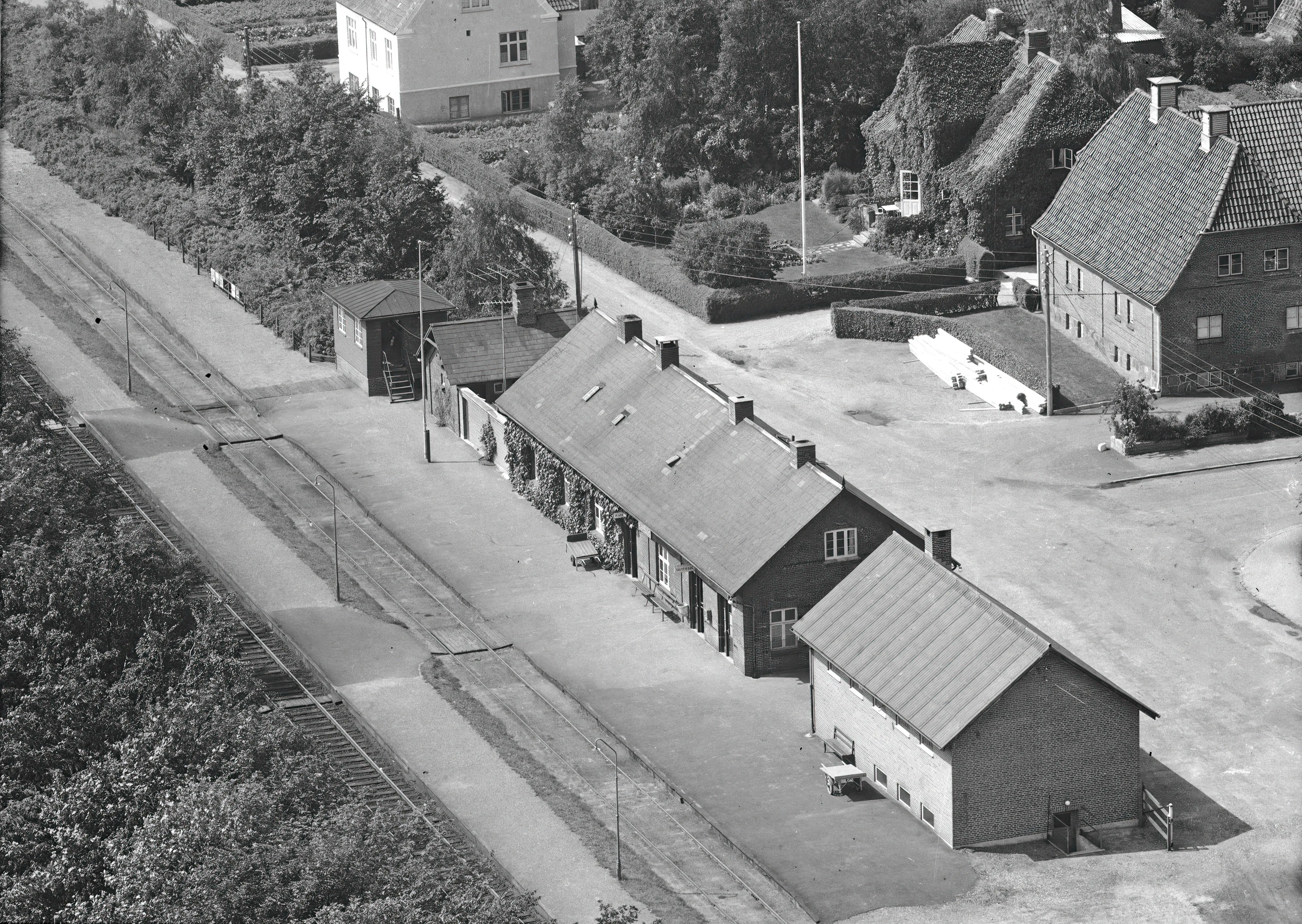 Billede af Jelling Station.