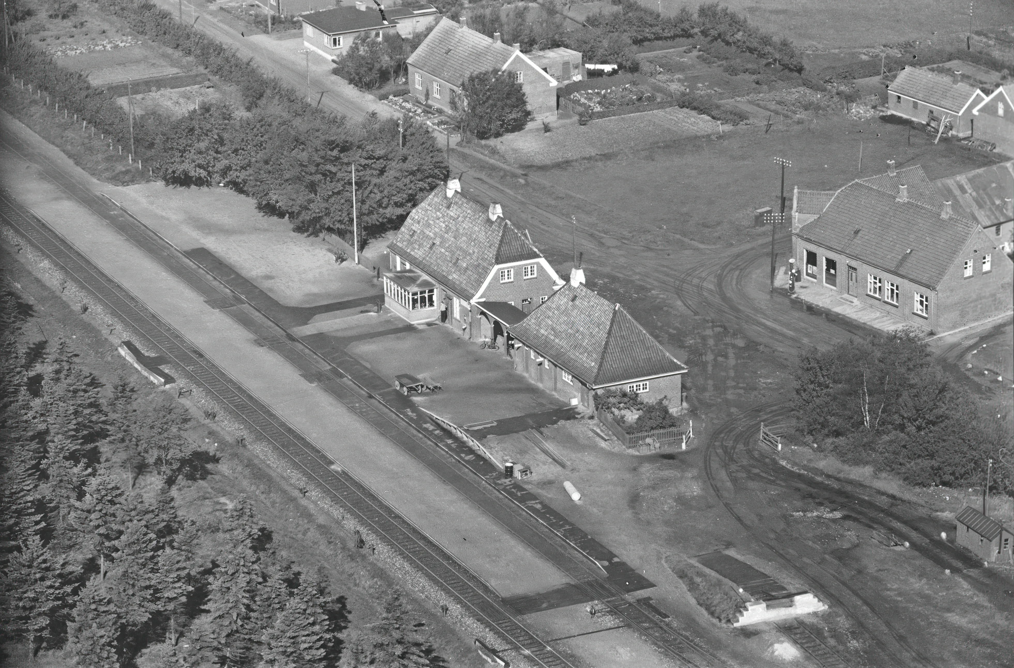 Billede af Kølkær Station.