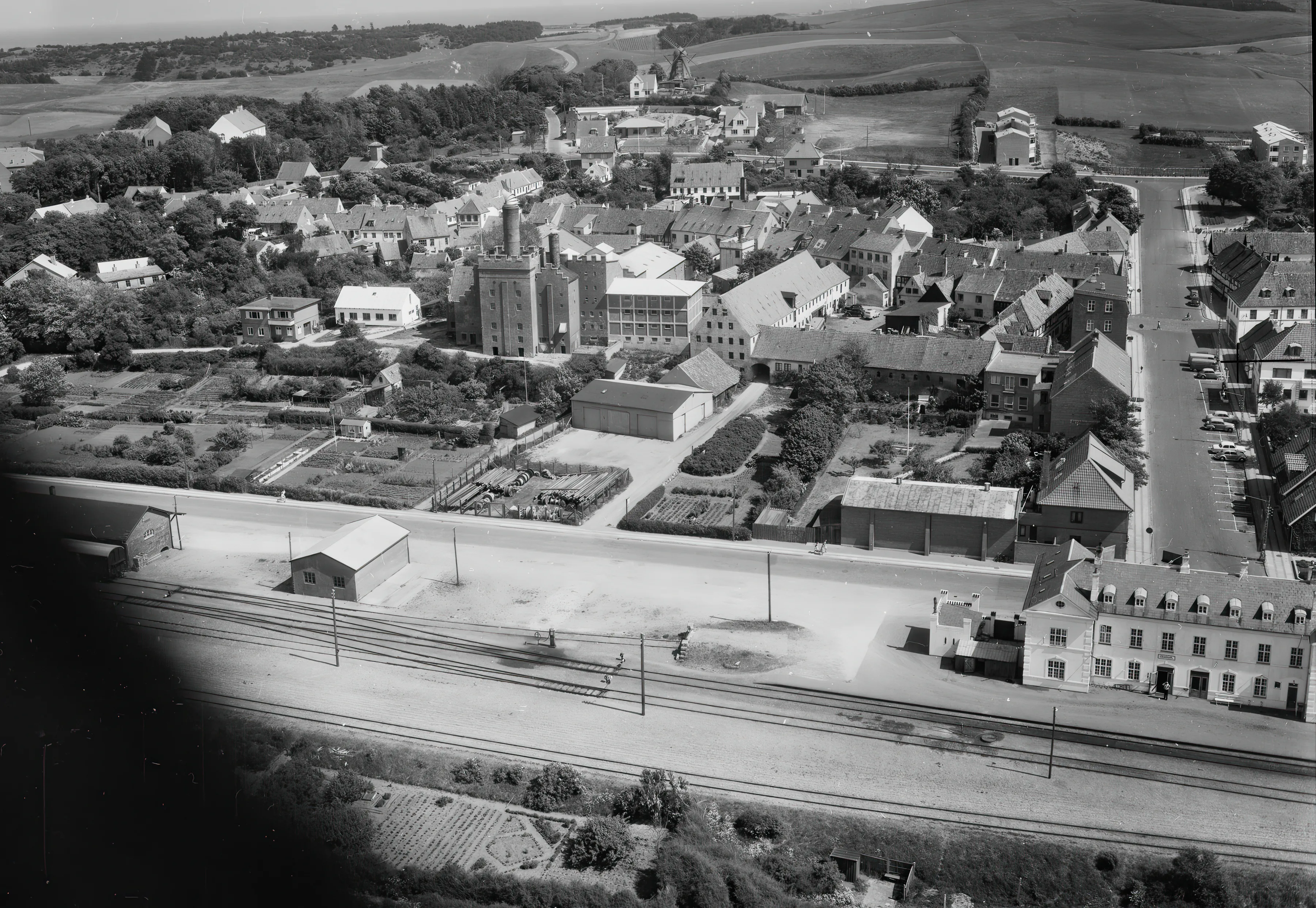 Billede af Ebeltoft Station.