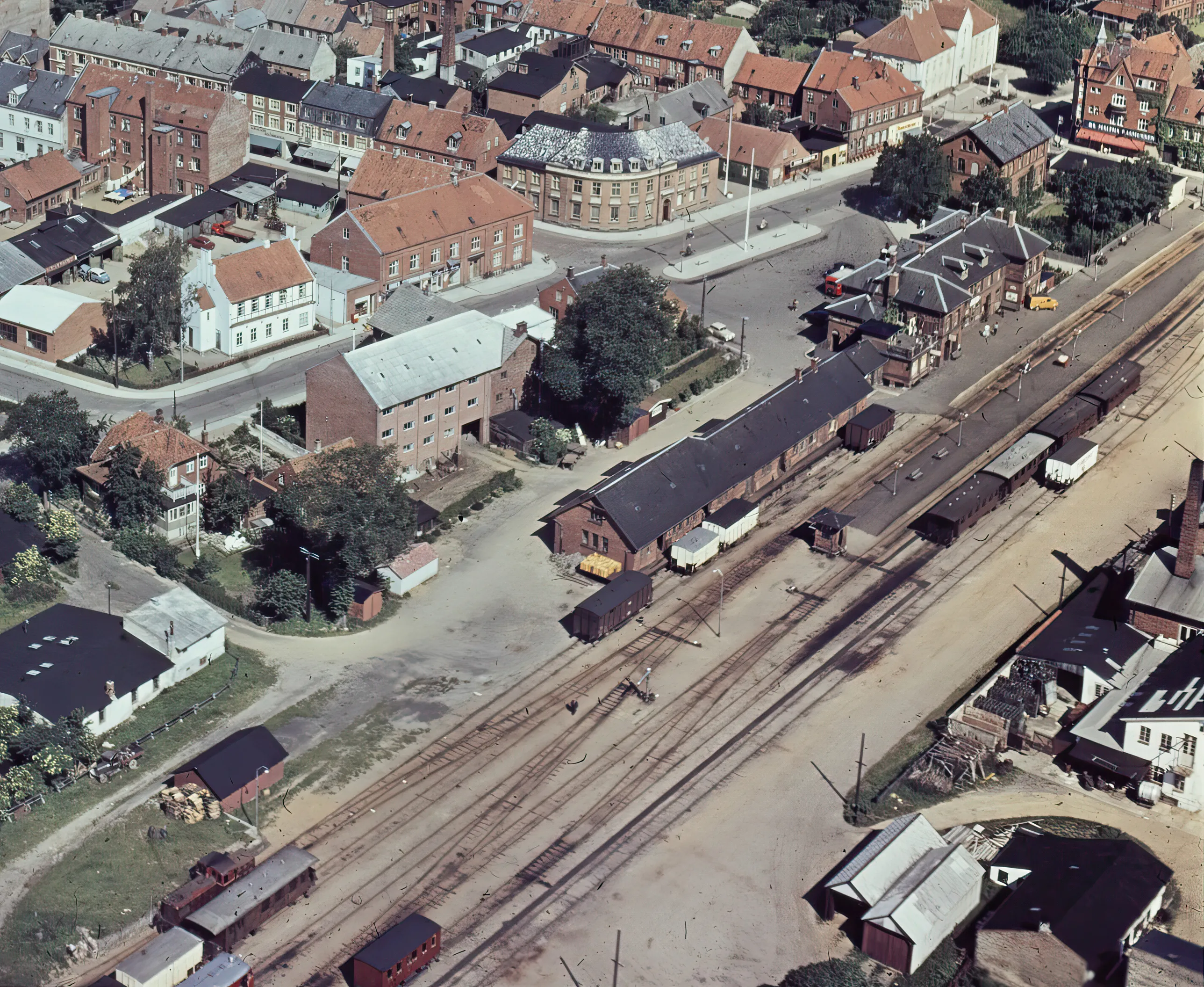 Billede af Odder Station. Billede af Odder Station.