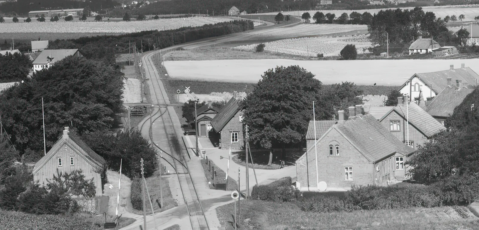 Billede af Neder Randlev Station.